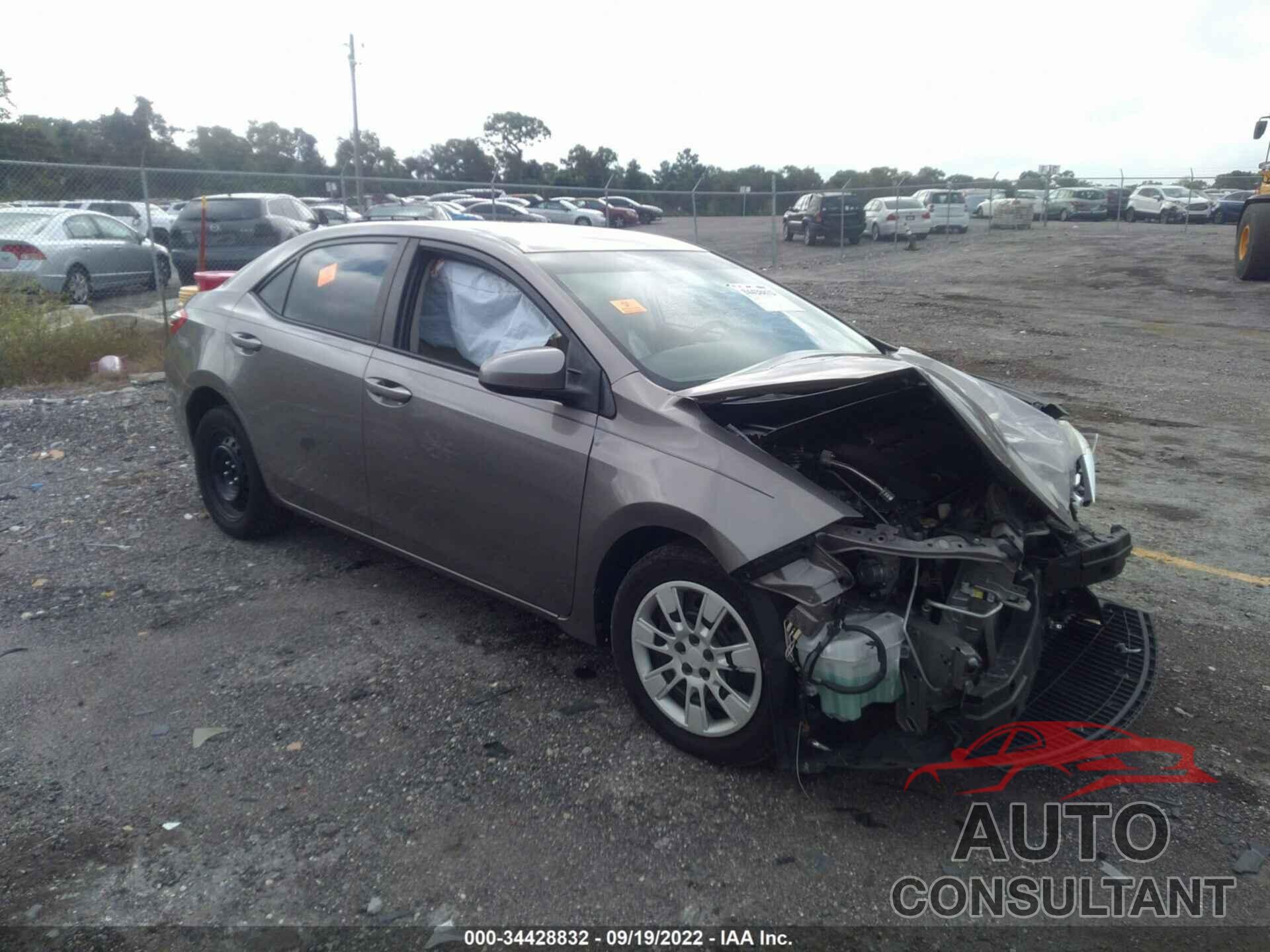 TOYOTA COROLLA 2016 - 2T1BURHE6GC646600