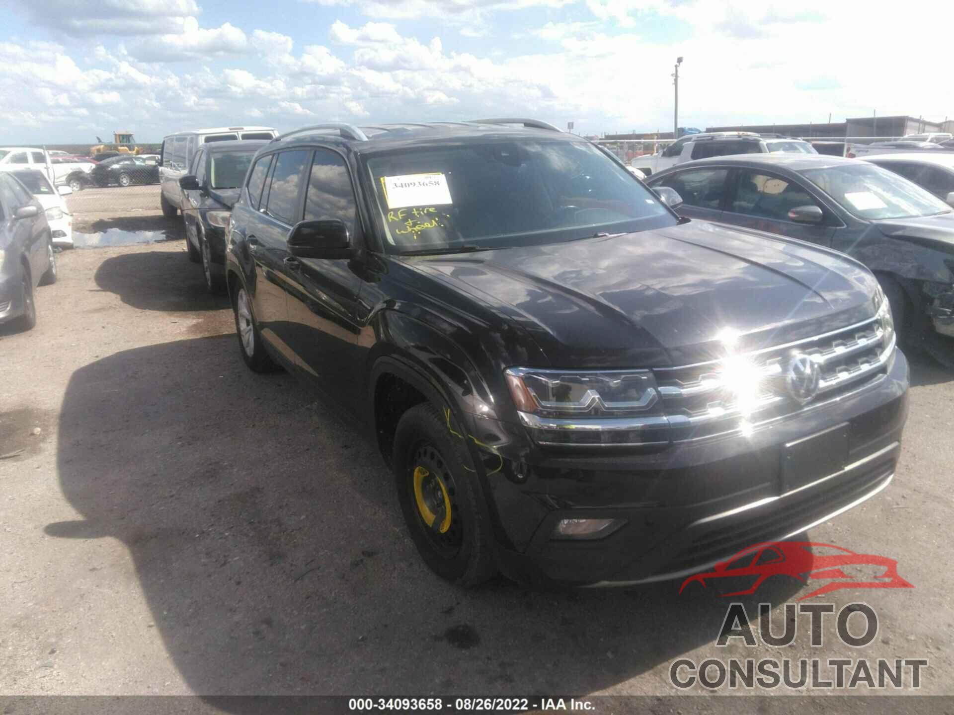 VOLKSWAGEN ATLAS 2019 - 1V2UR2CA3KC551515