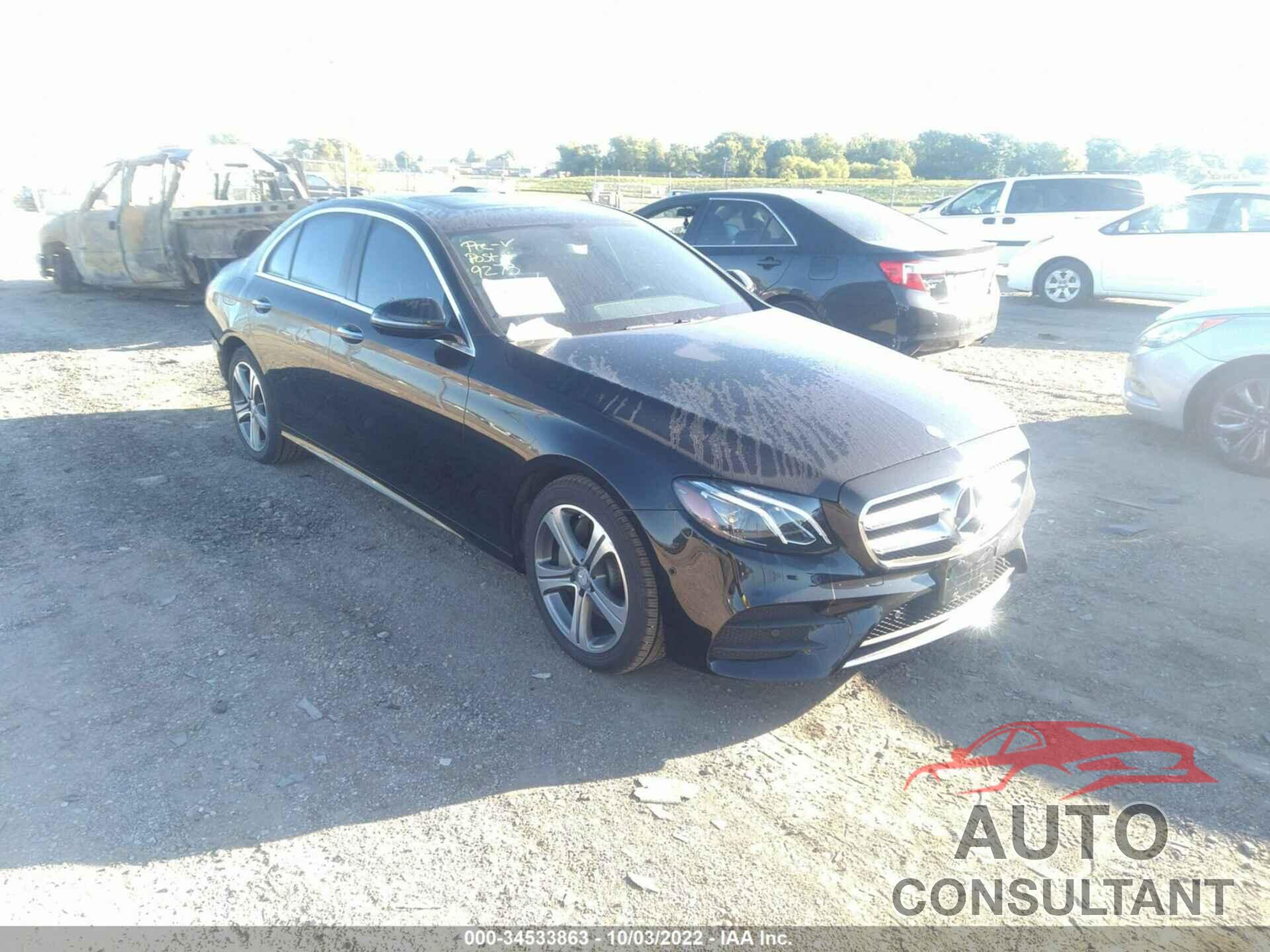 MERCEDES-BENZ E-CLASS 2017 - WDDZF4KB6HA185856