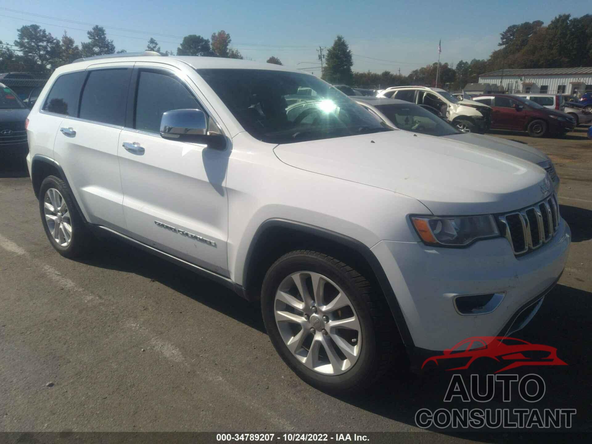 JEEP GRAND CHEROKEE 2017 - 1C4RJFBGXHC772811