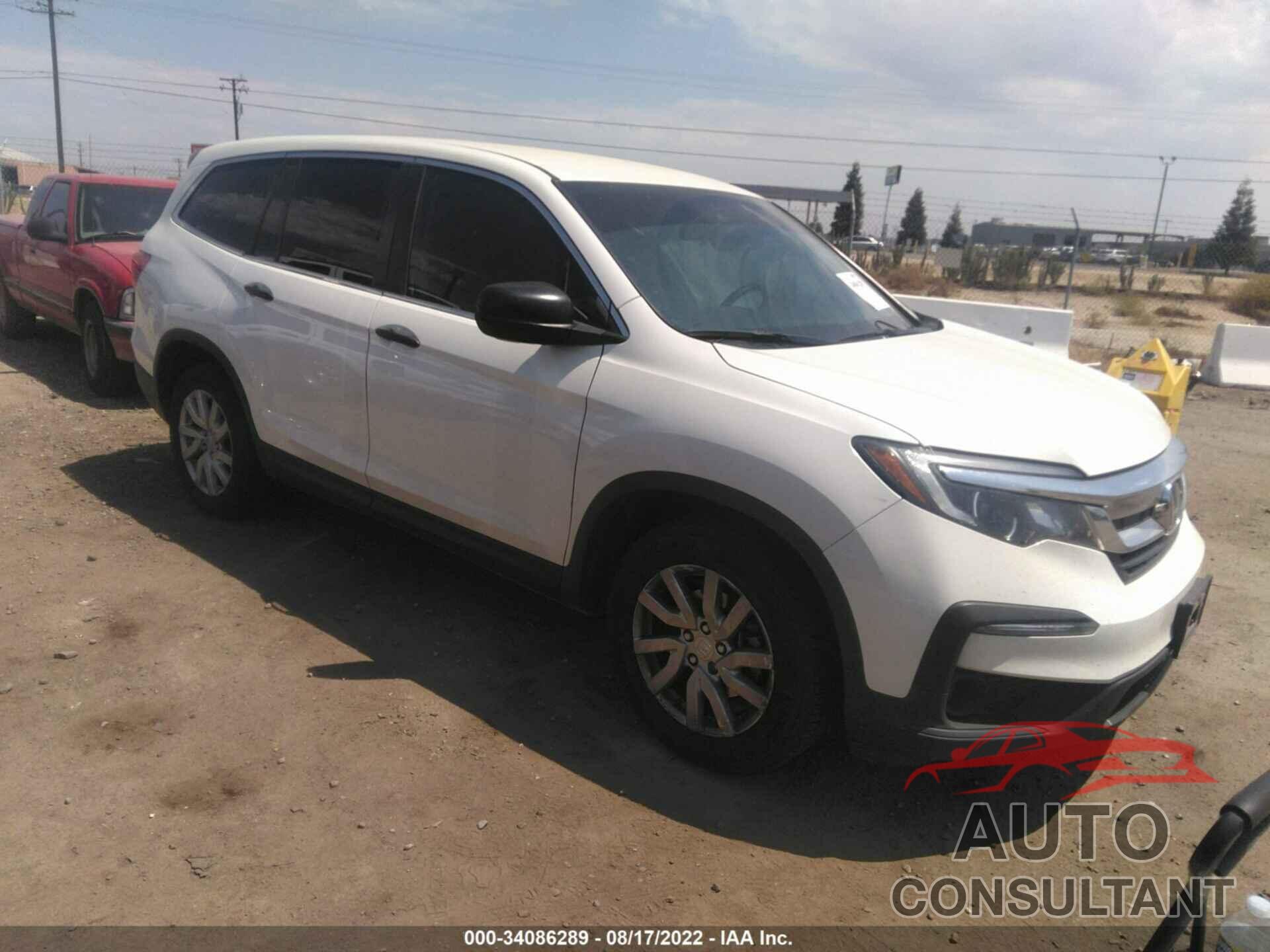 HONDA PILOT 2019 - 5FNYF6H15KB053170