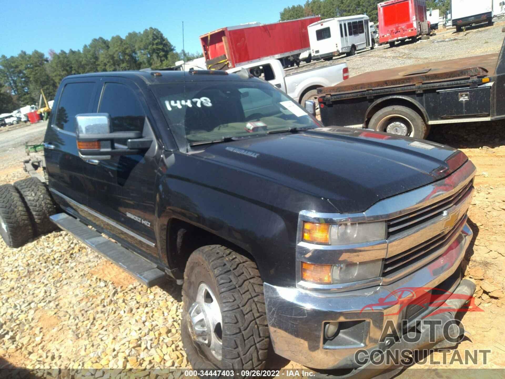 CHEVROLET SILVERADO 3500HD 2016 - 1GC4K0E80GF111830