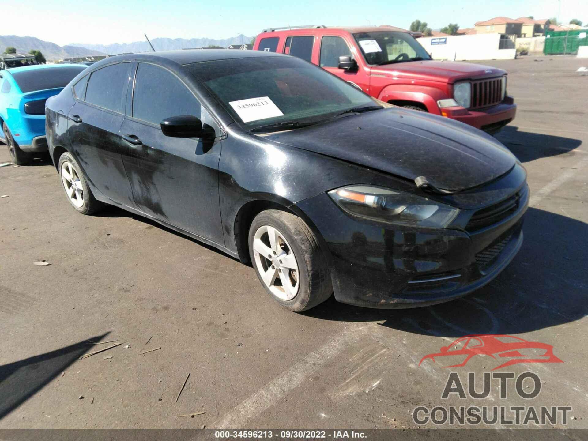 DODGE DART 2016 - 1C3CDFBBXGD623684