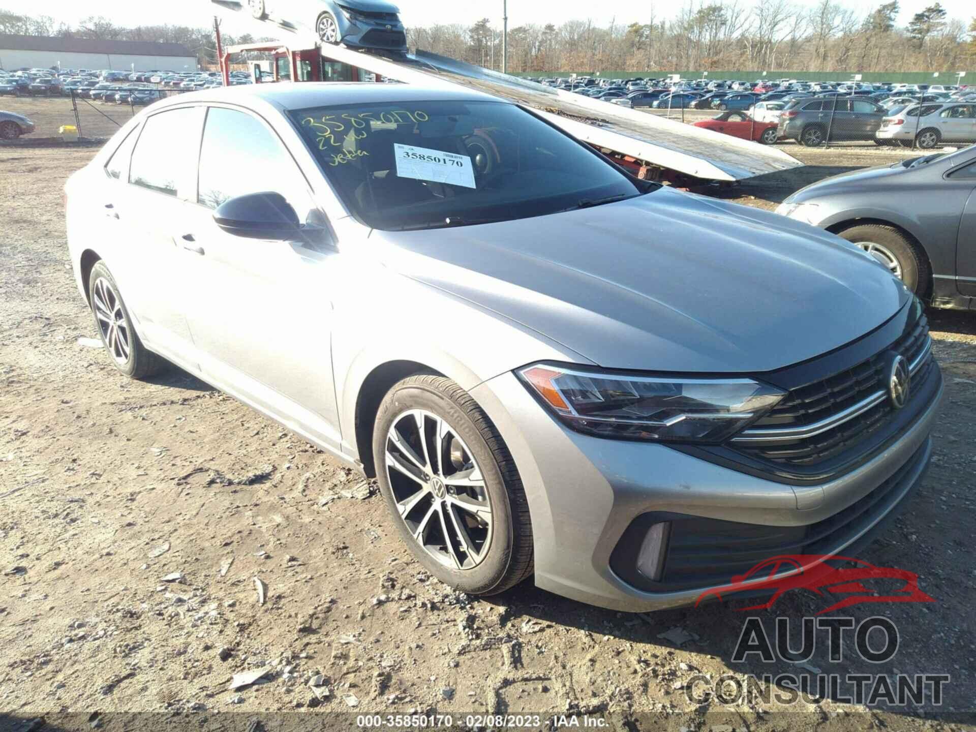 VOLKSWAGEN JETTA 2022 - 3VWAM7BU6NM028727