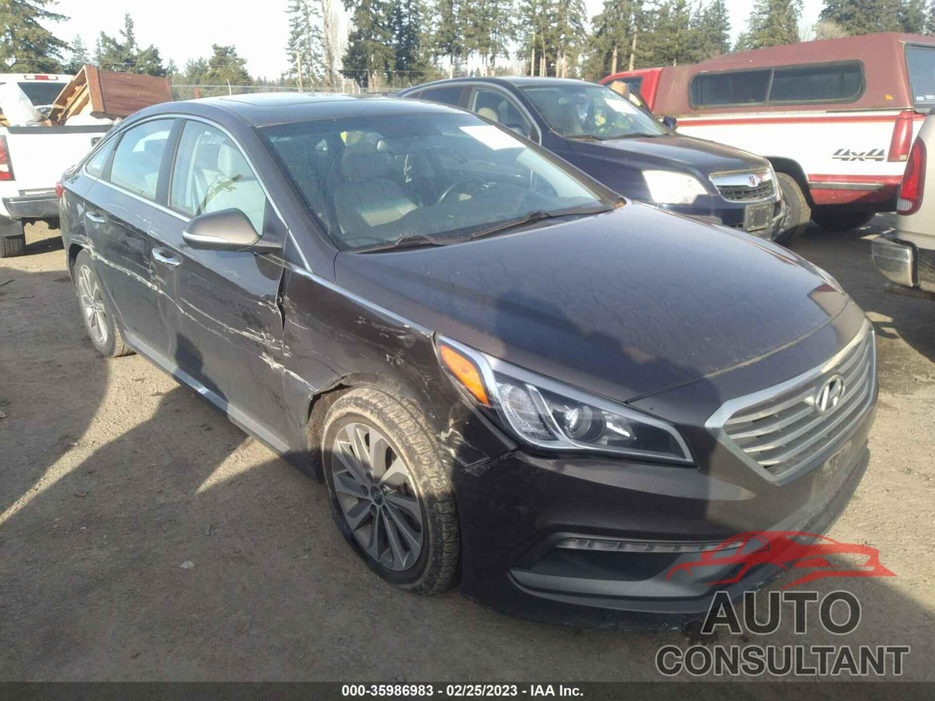 HYUNDAI SONATA 2017 - 5NPE34AF5HH451009