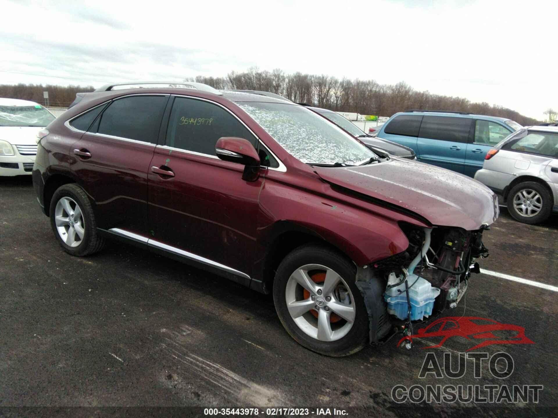 LEXUS RX 350 2015 - JTJBK1BA2F2472256