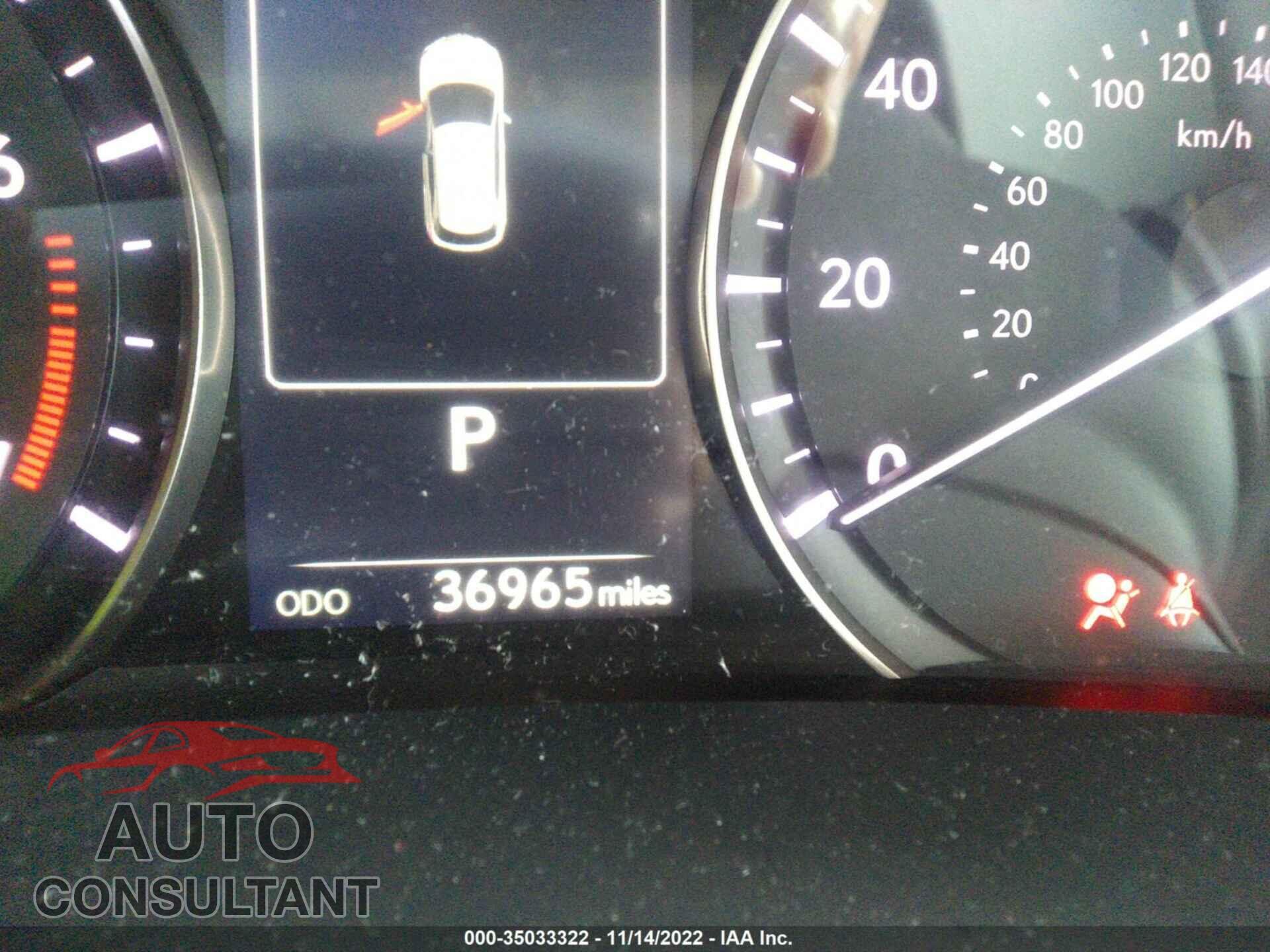 LEXUS RX 2019 - 2T2BZMCA5KC192921