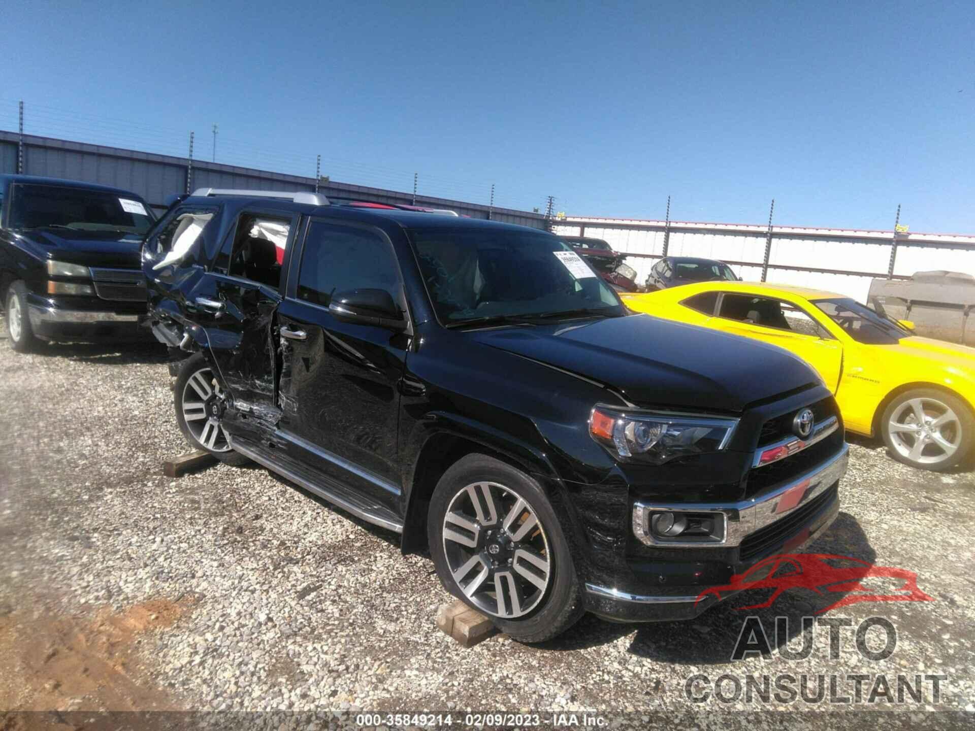 TOYOTA 4RUNNER 2016 - JTEZU5JR8G5142501