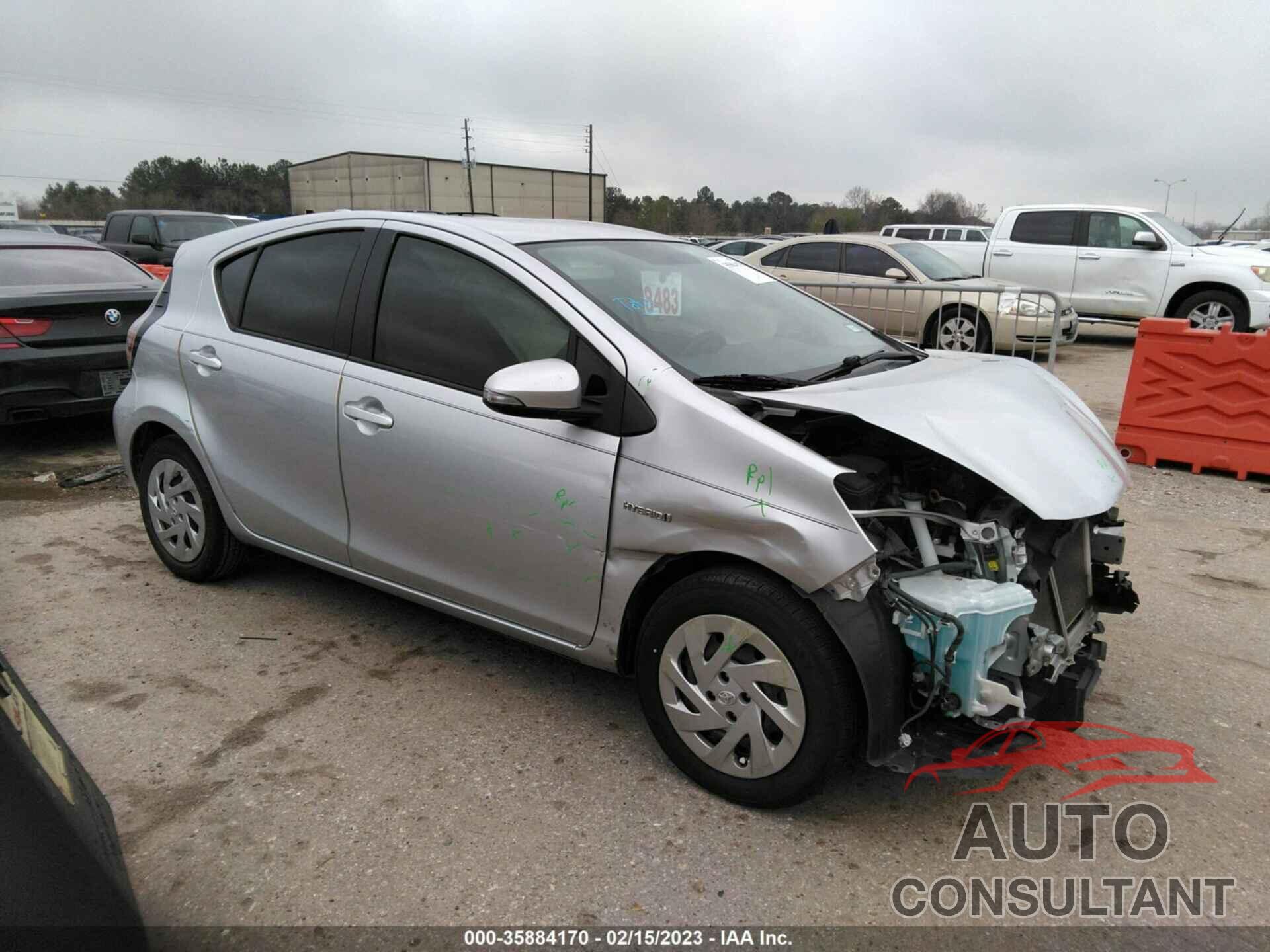 TOYOTA PRIUS C 2016 - JTDKDTB35G1116207