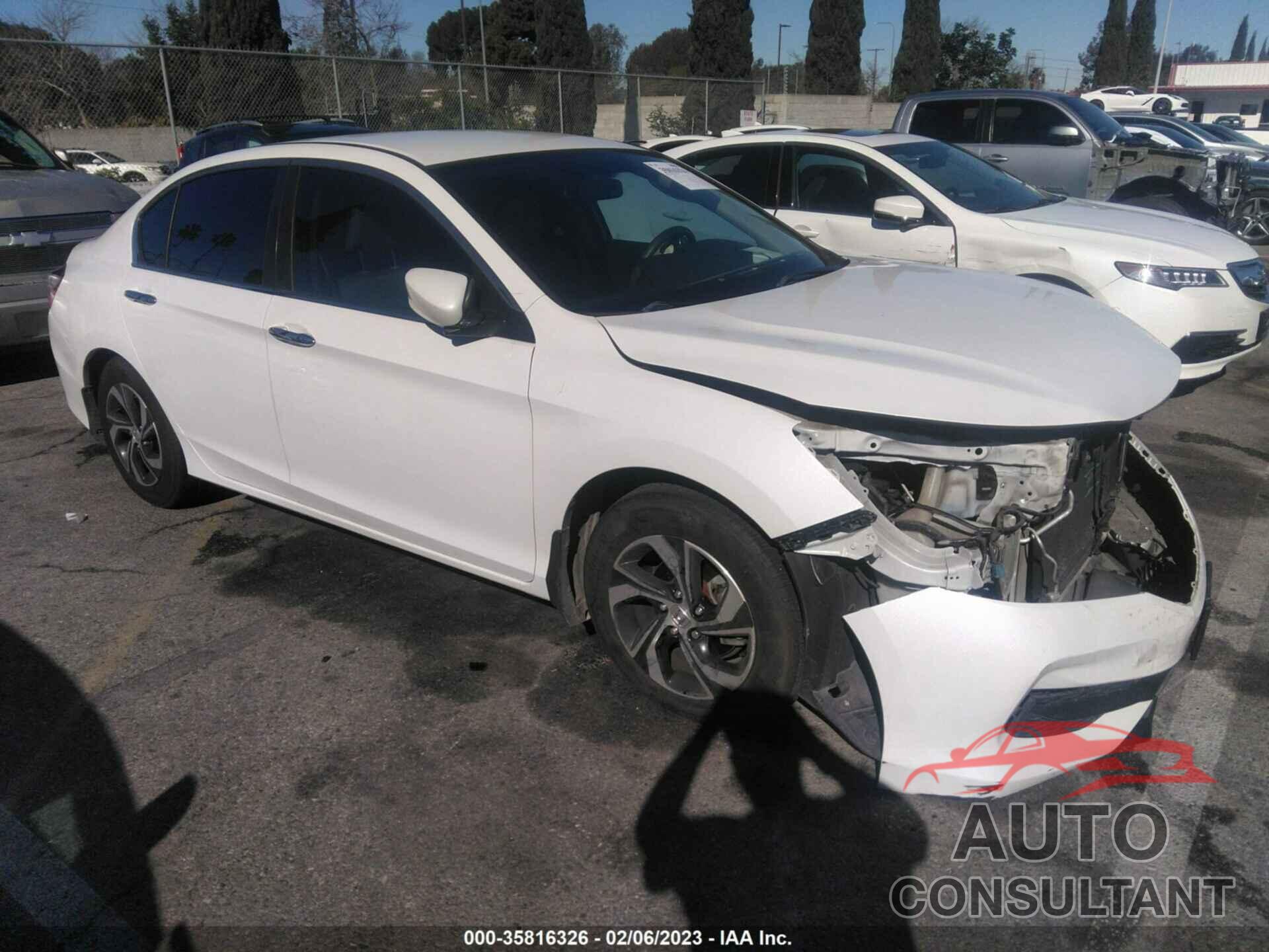 HONDA ACCORD SEDAN 2016 - 1HGCR2F32GA243900