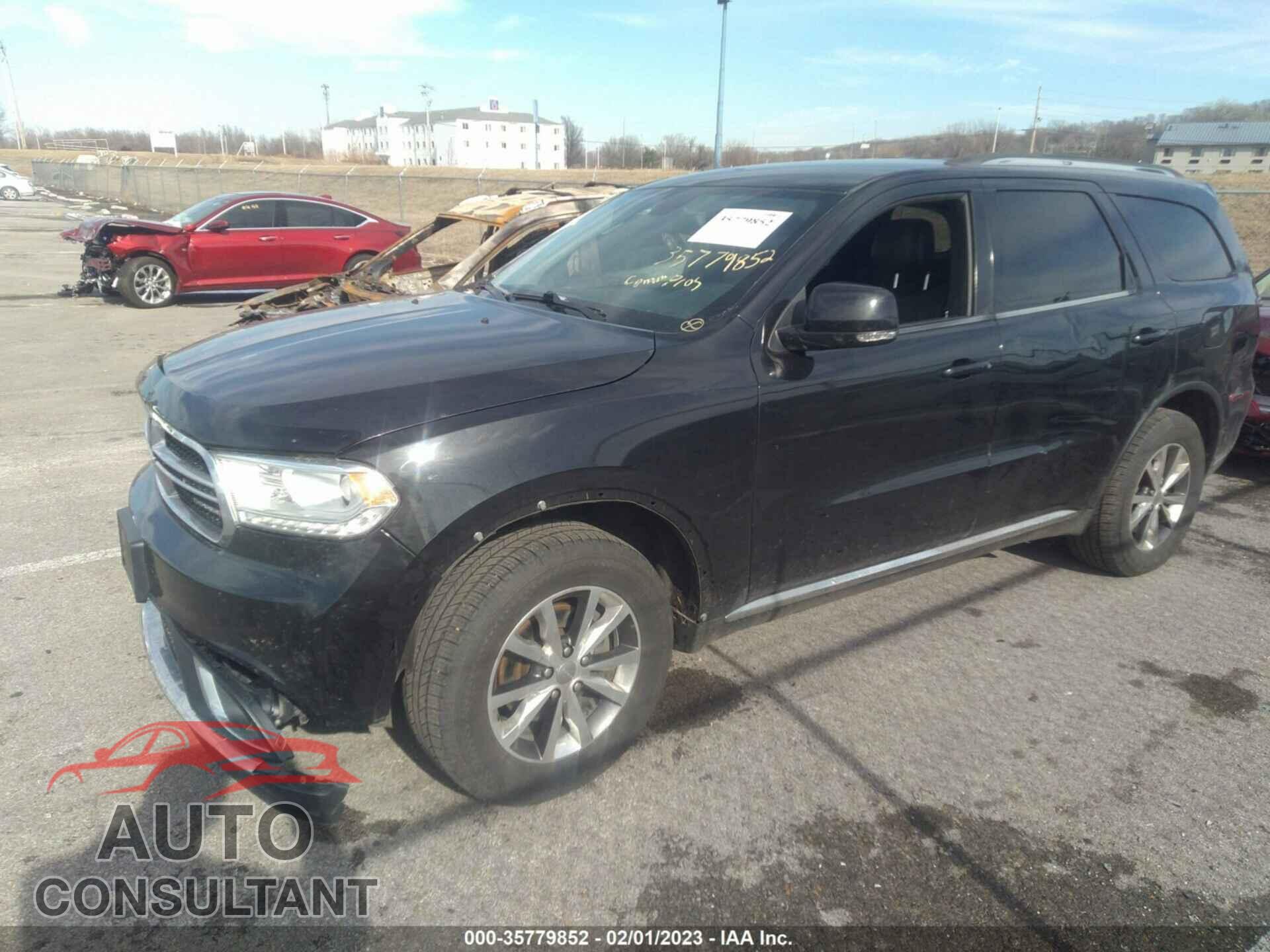 DODGE DURANGO 2016 - 1C4RDJDG0GC397775