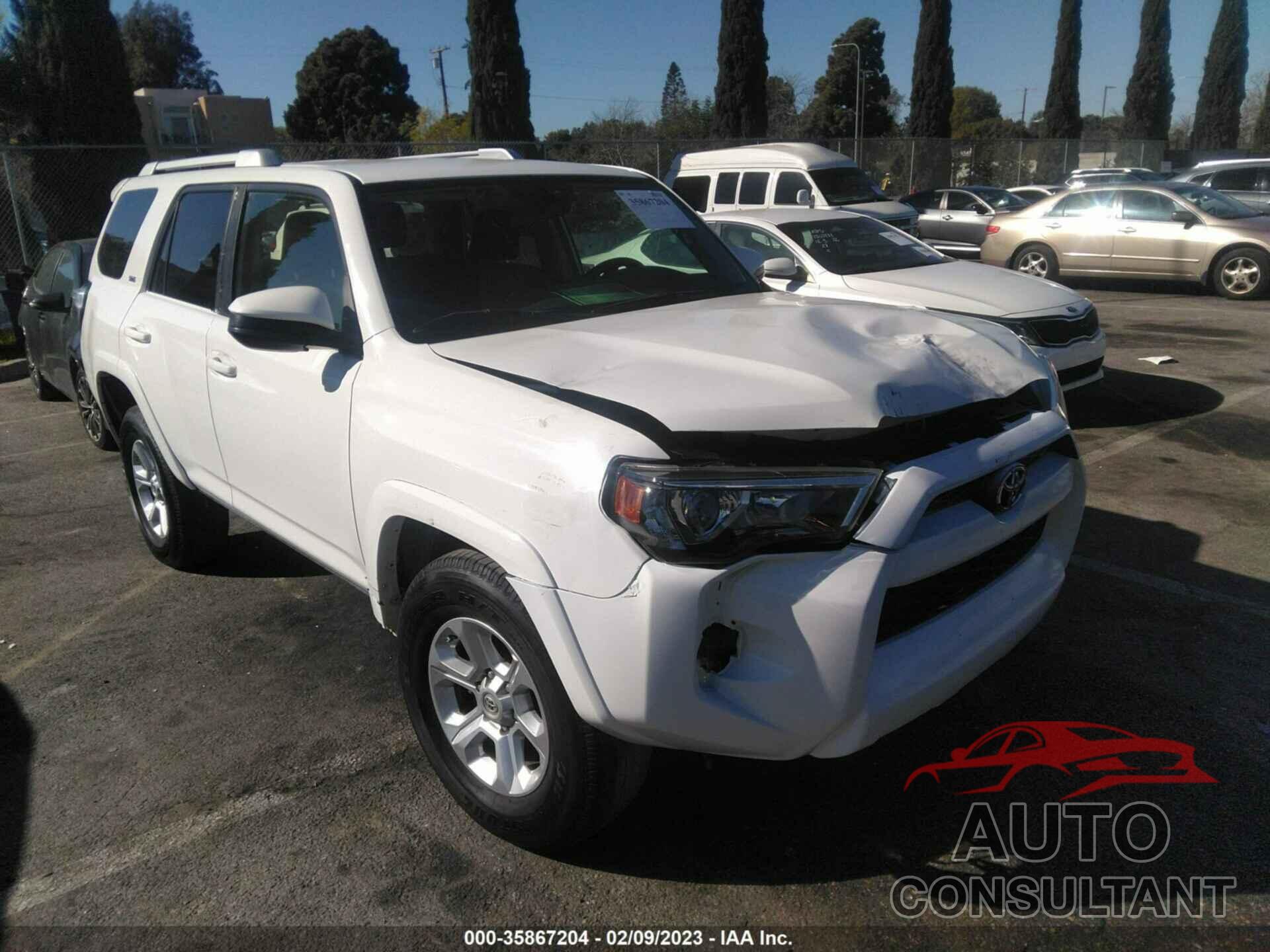 TOYOTA 4RUNNER 2018 - JTEZU5JR2J5181284