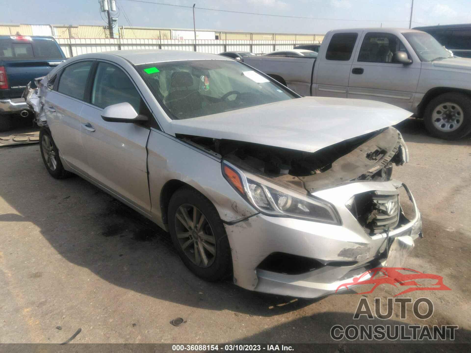 HYUNDAI SONATA 2016 - 5NPE24AFXGH361291
