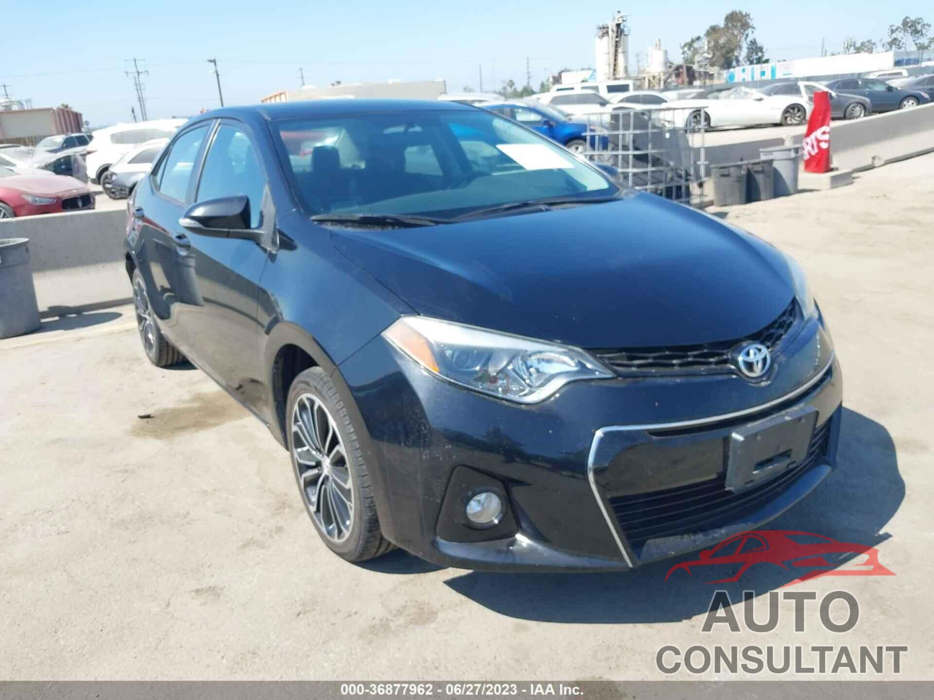 TOYOTA COROLLA 2015 - 5YFBURHE1FP196322