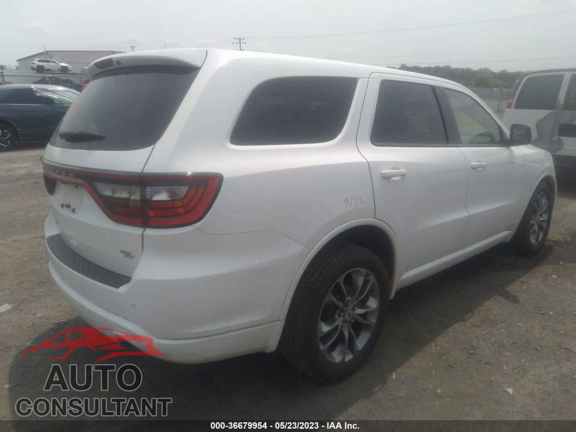DODGE DURANGO 2019 - 1C4SDHCT5KC573169