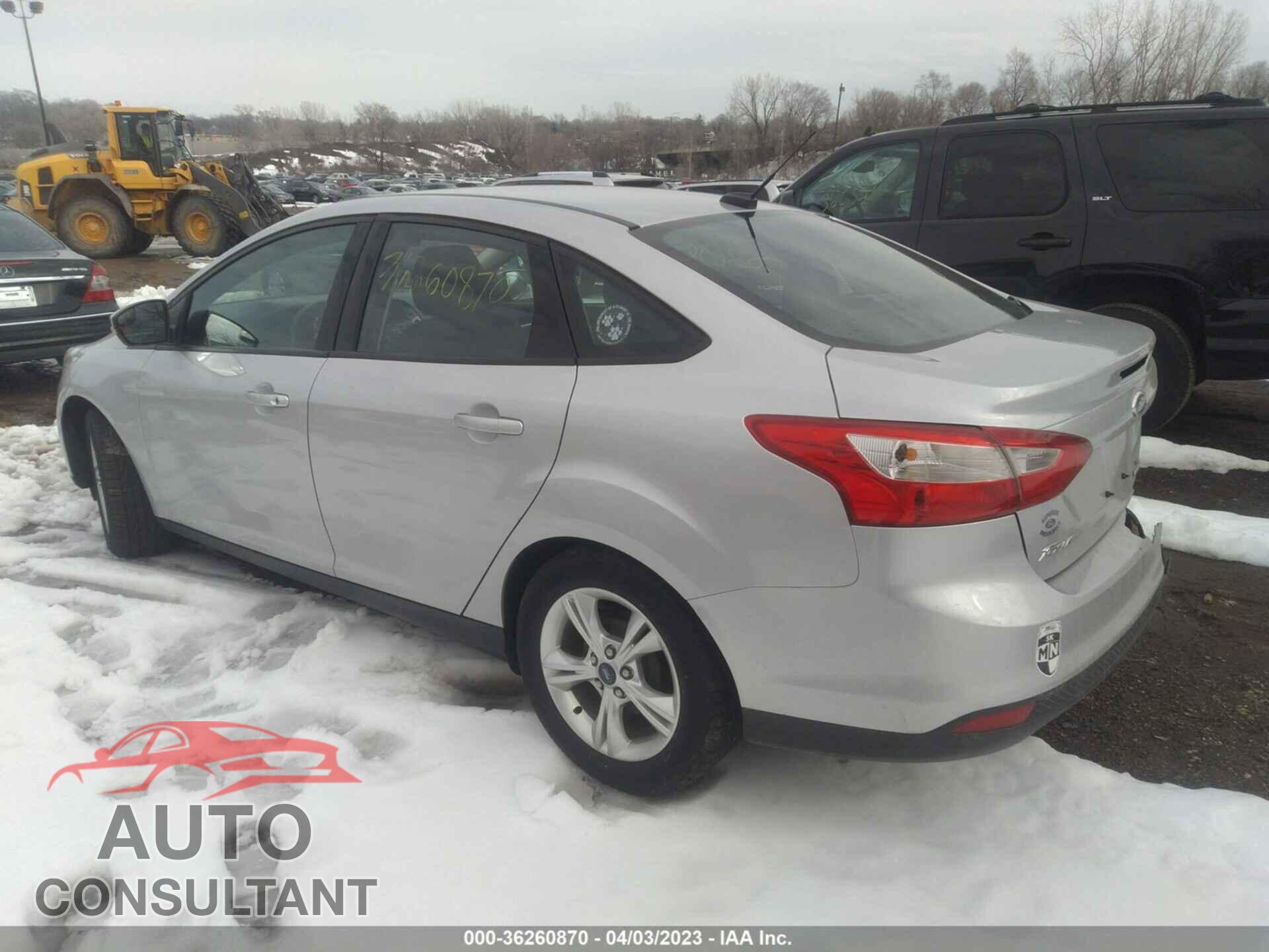 FORD FOCUS 2013 - 1FADP3F25DL271105
