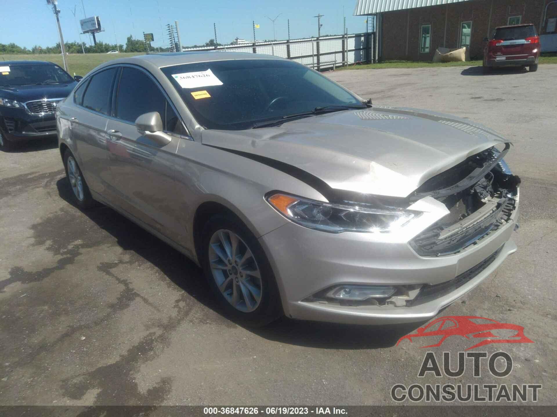 FORD FUSION 2017 - 3FA6P0HDXHR132505