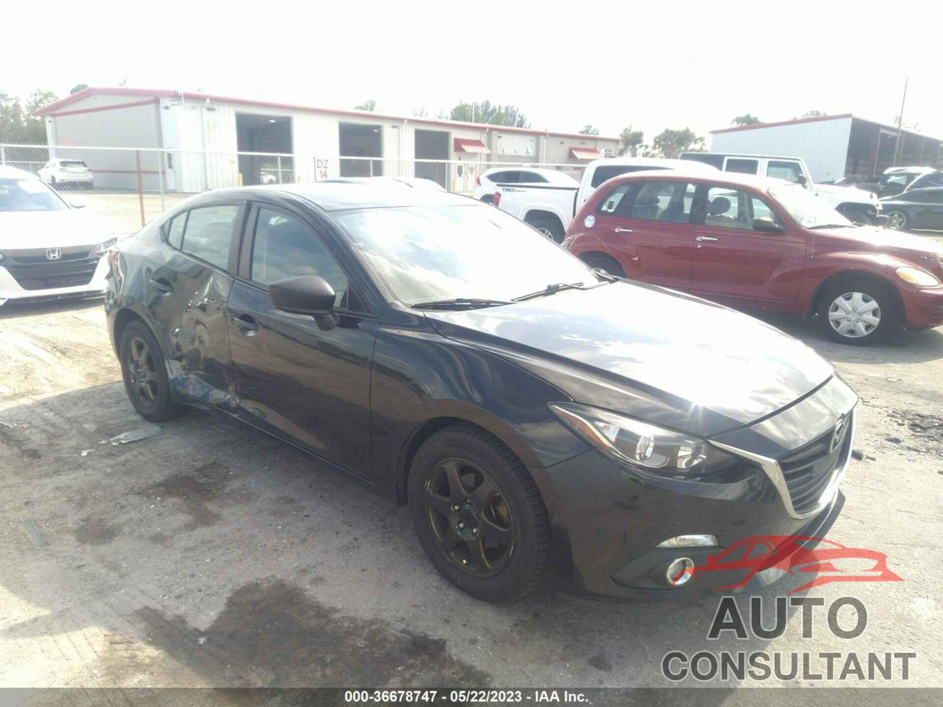 MAZDA MAZDA3 2016 - JM1BM1T78G1298605