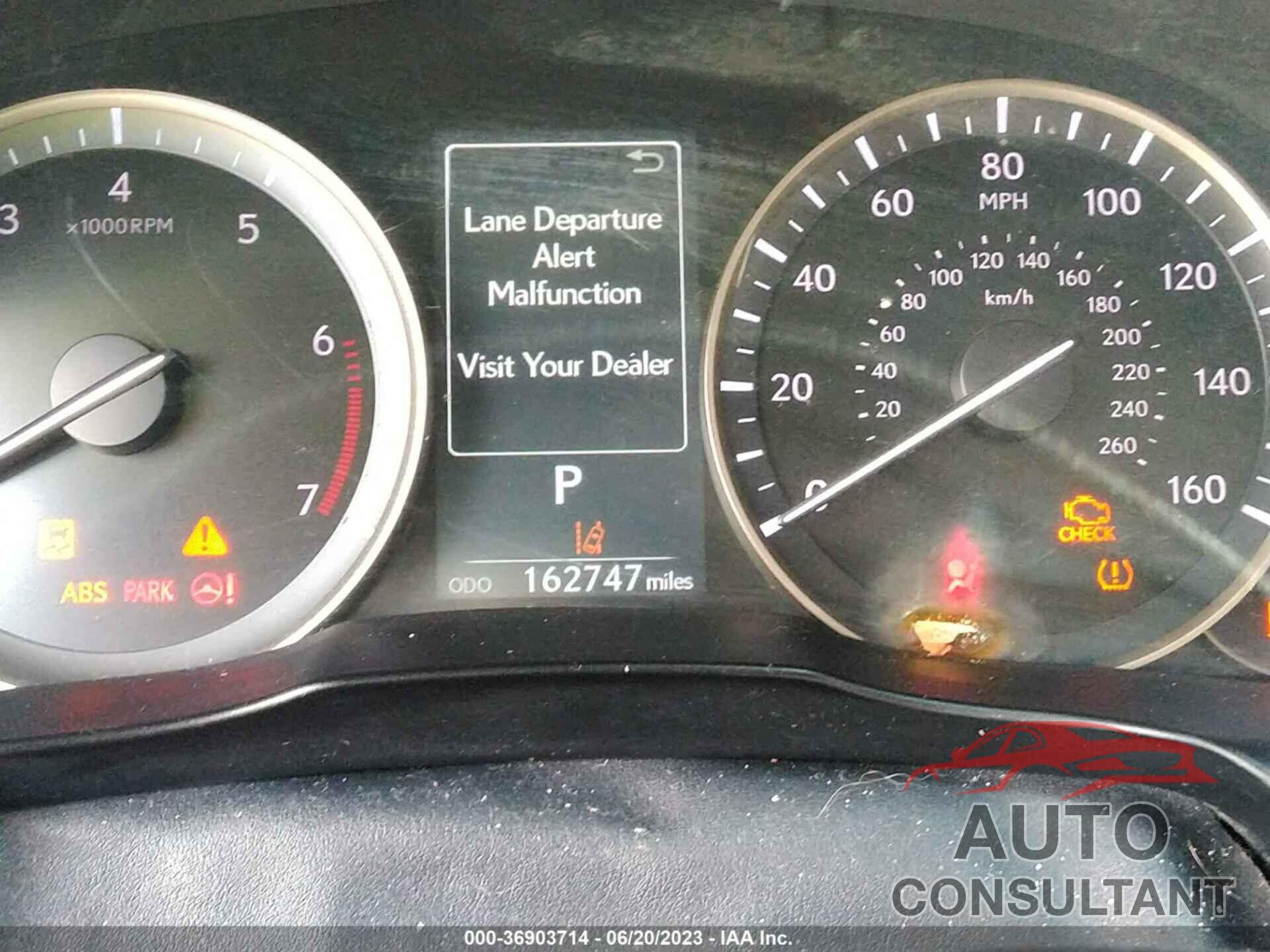 LEXUS ES 350 2016 - 58ABK1GG1GU035424