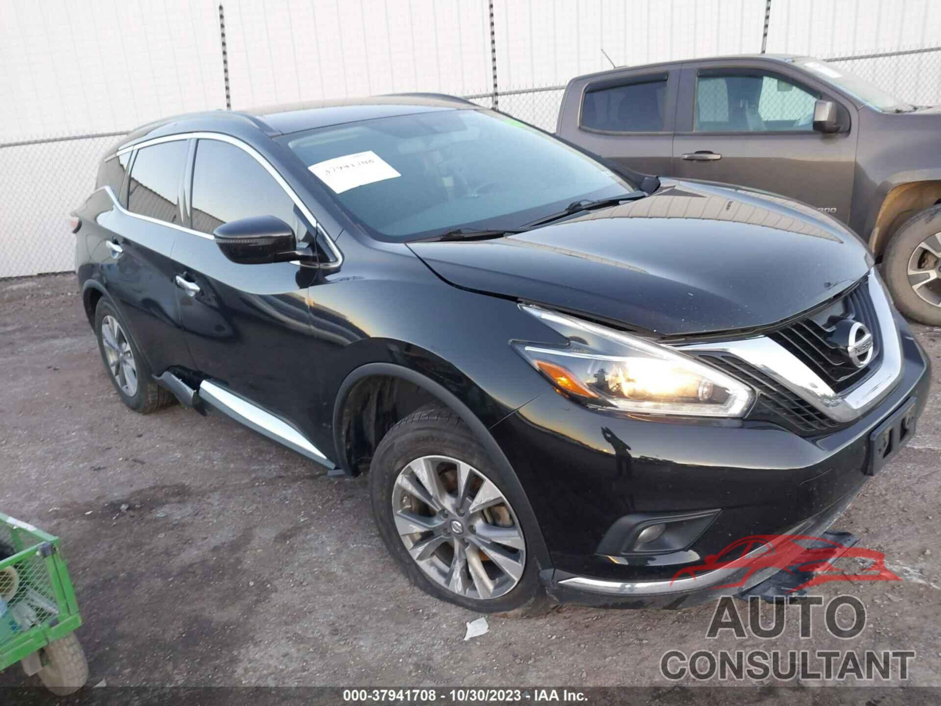 NISSAN MURANO 2018 - 5N1AZ2MG9JN122322