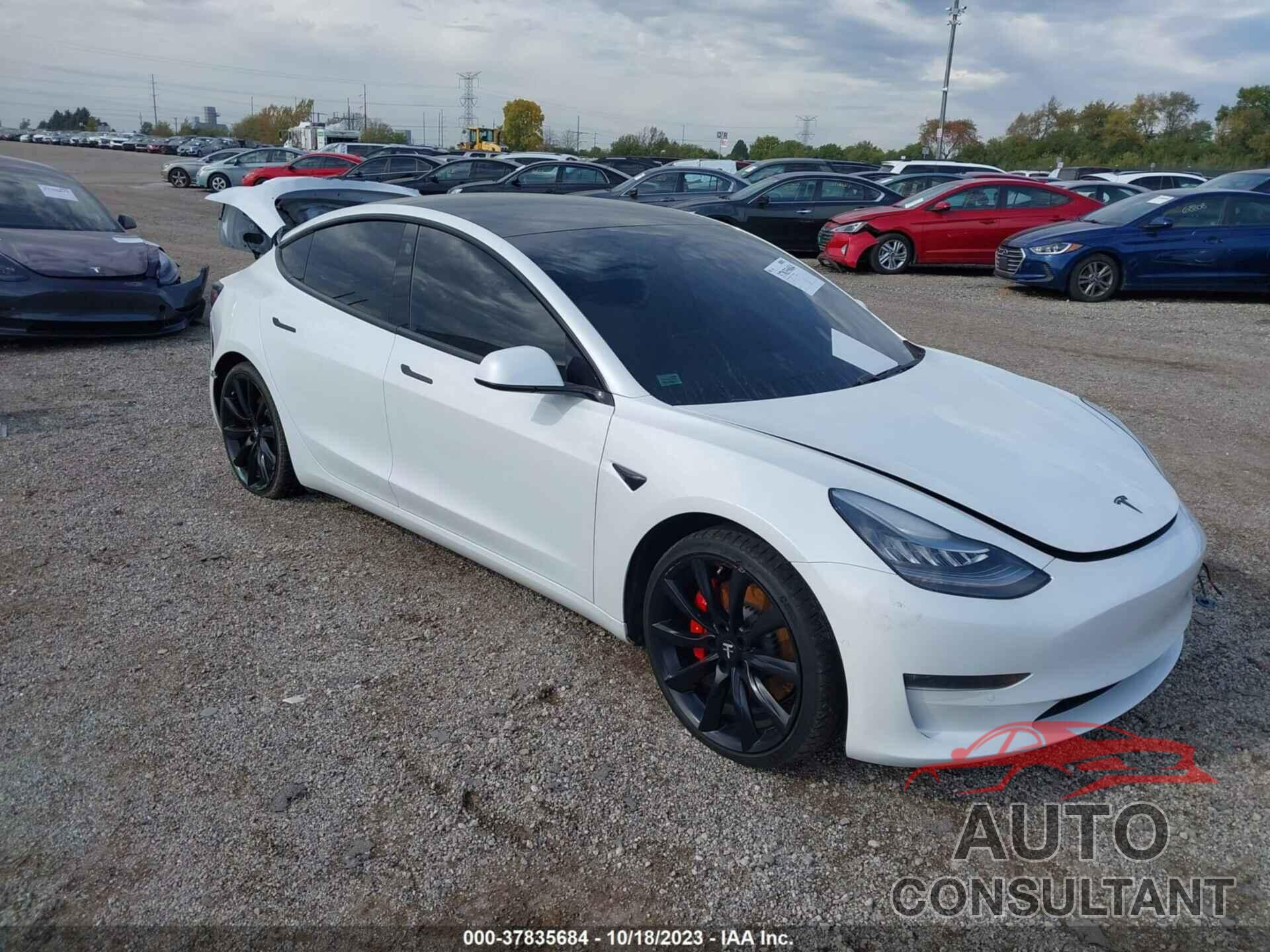 TESLA MODEL 3 2019 - 5YJ3E1EB2KF413637