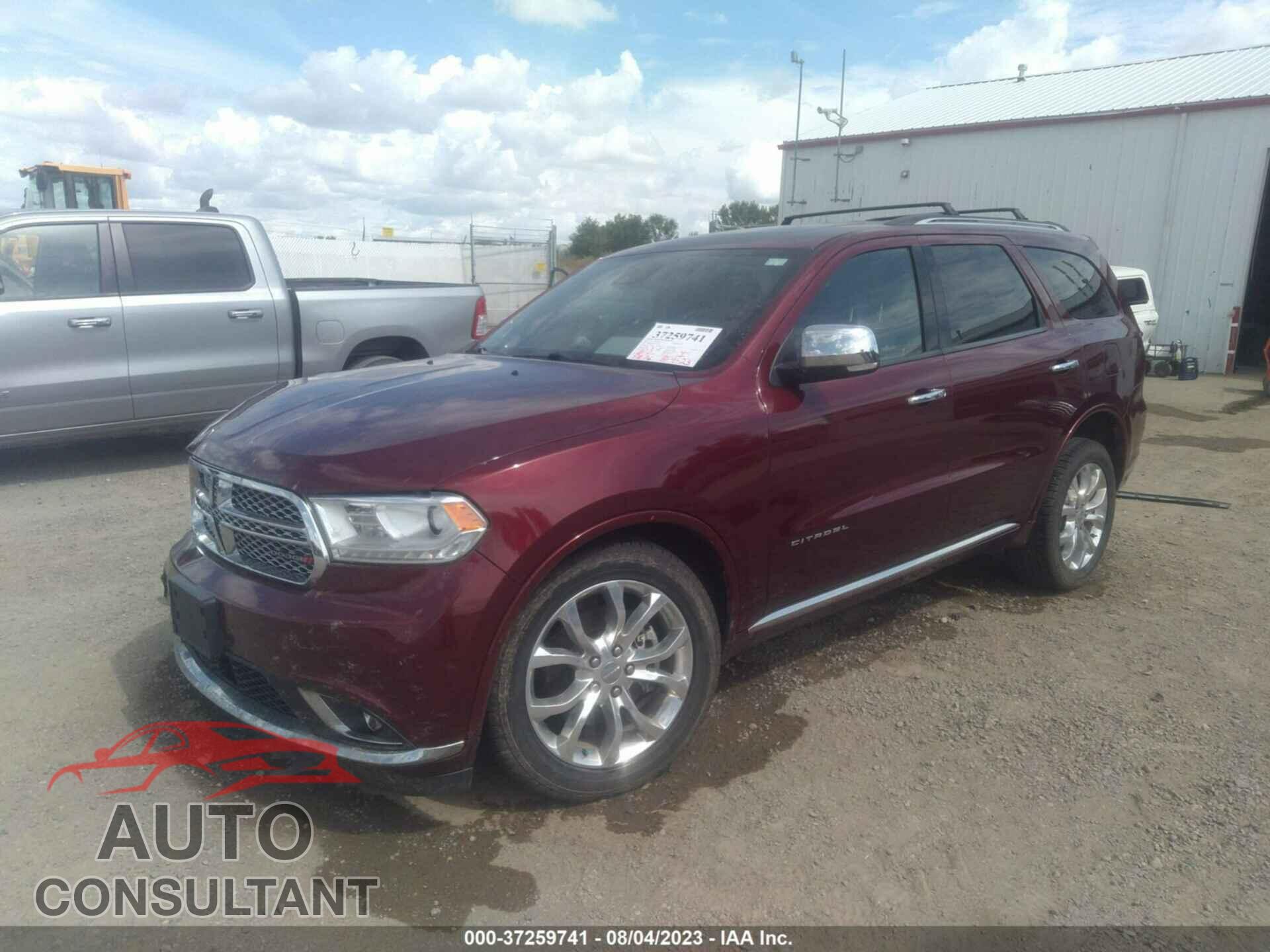 DODGE DURANGO 2017 - 1C4SDJET2HC753299