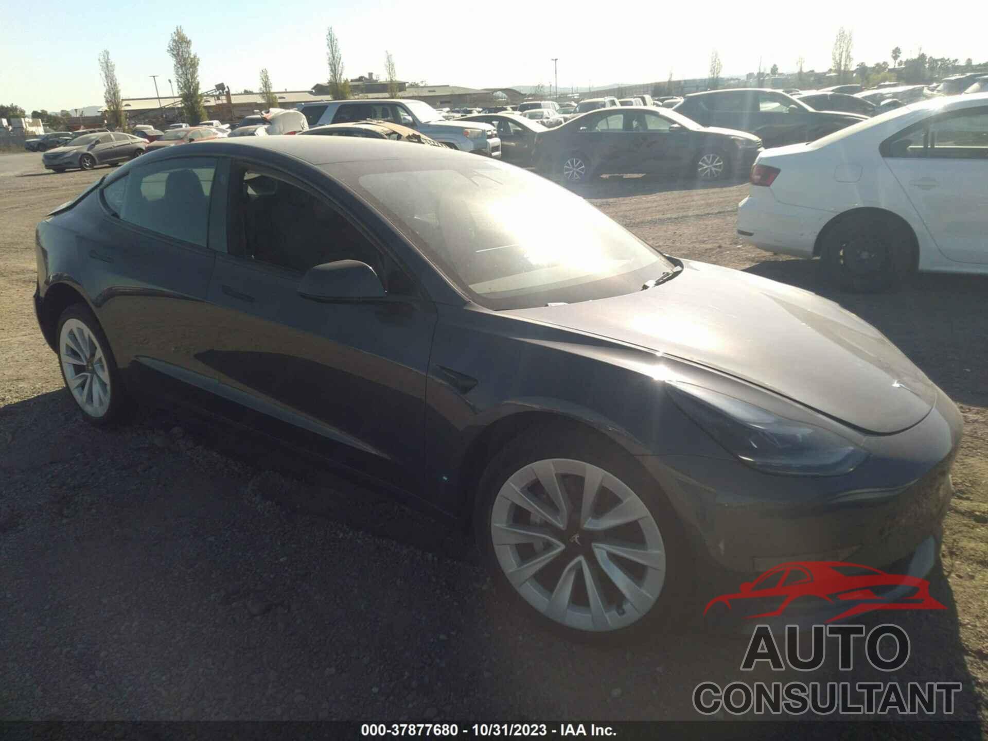 TESLA MODEL 3 2022 - 5YJ3E1EA6NF375597