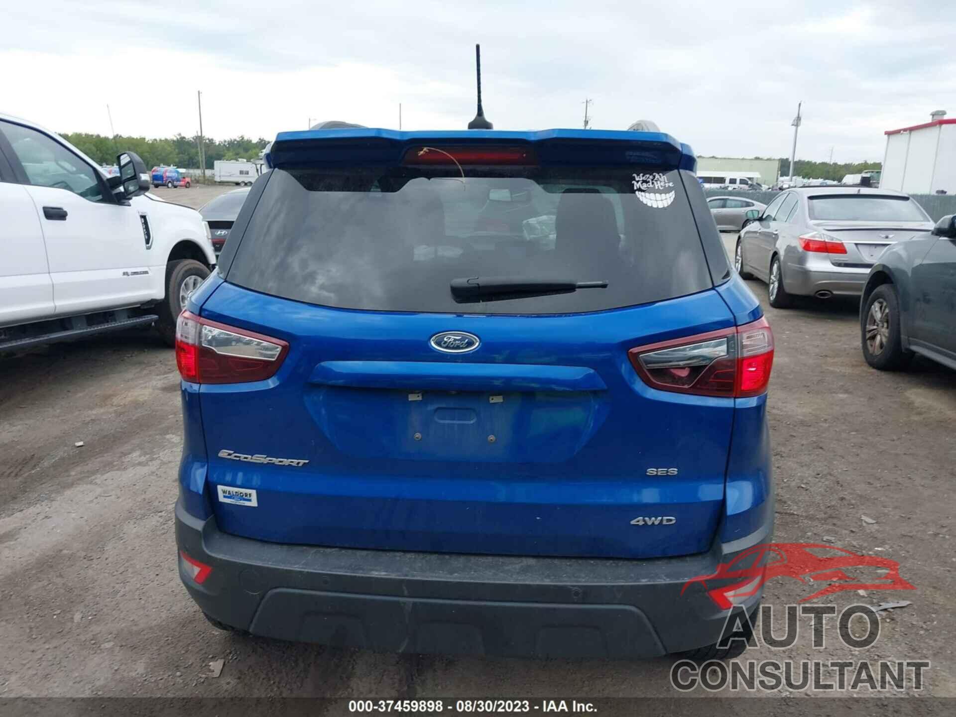 FORD ECOSPORT 2020 - MAJ6S3JL0LC329711