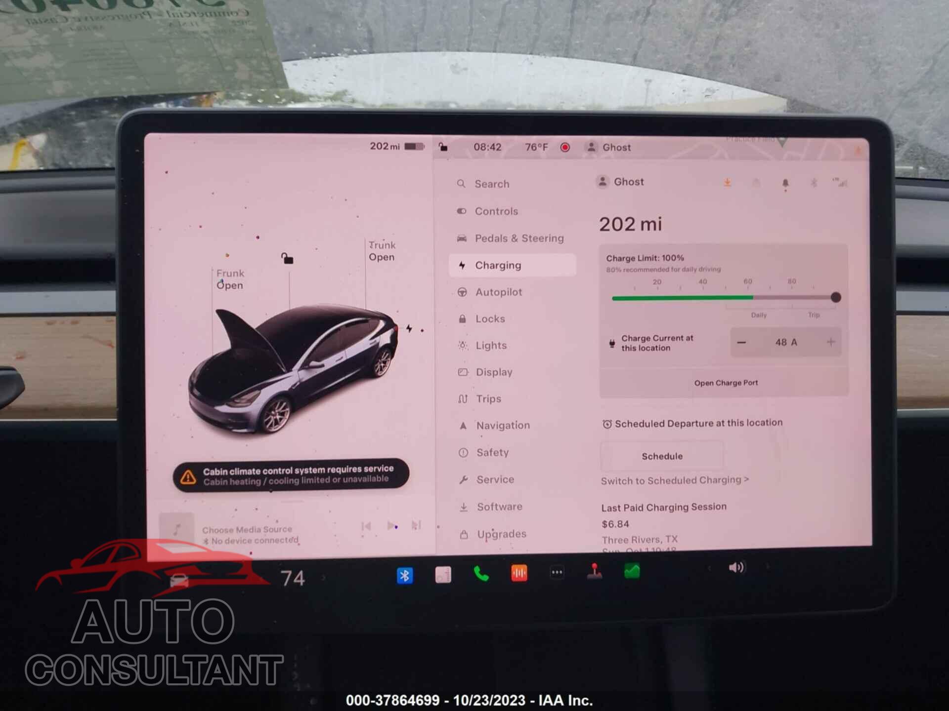 TESLA MODEL 3 2022 - 5YJ3E1EB1NF107324