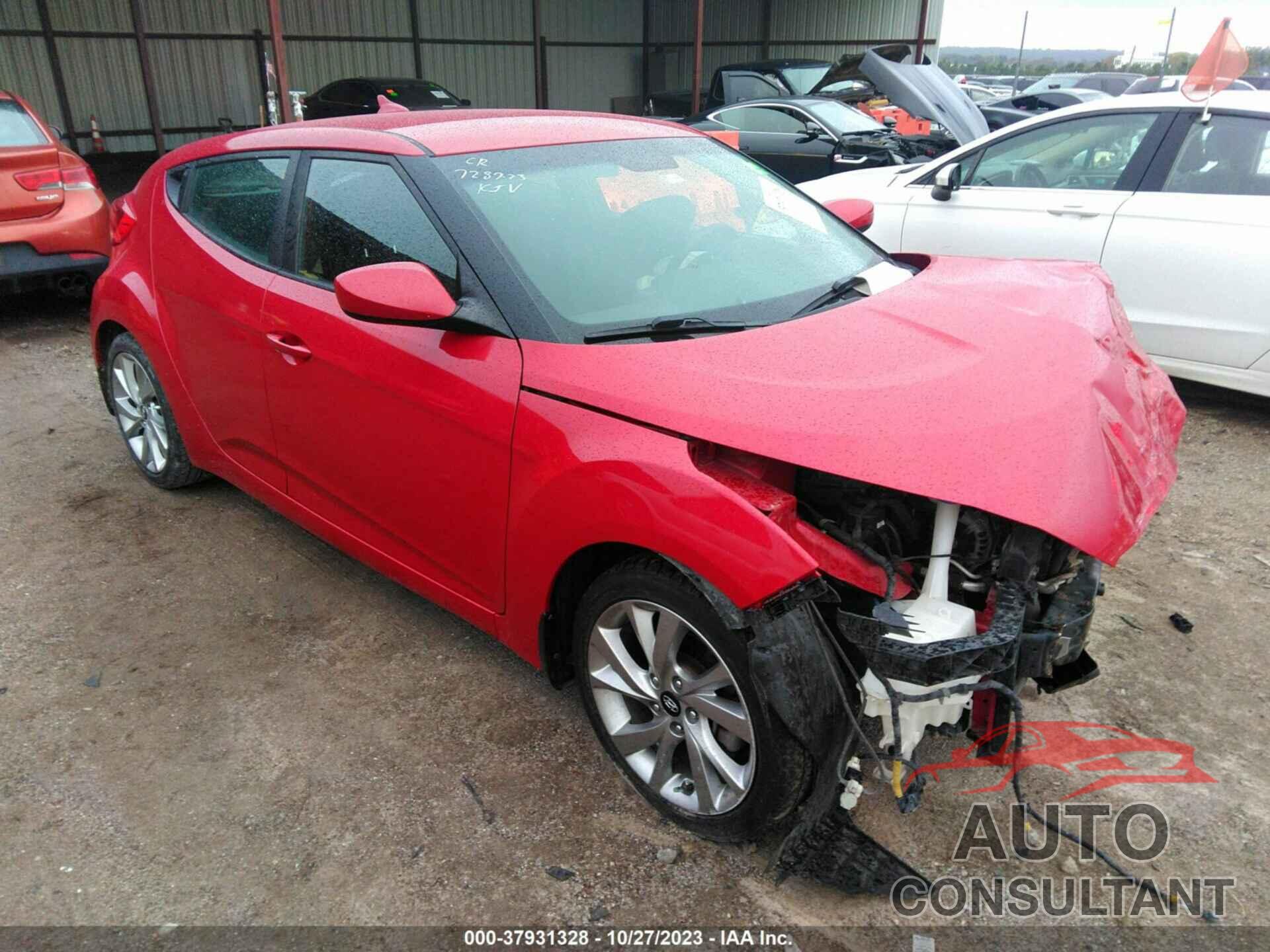 HYUNDAI VELOSTER 2016 - KMHTC6AD4GU298754