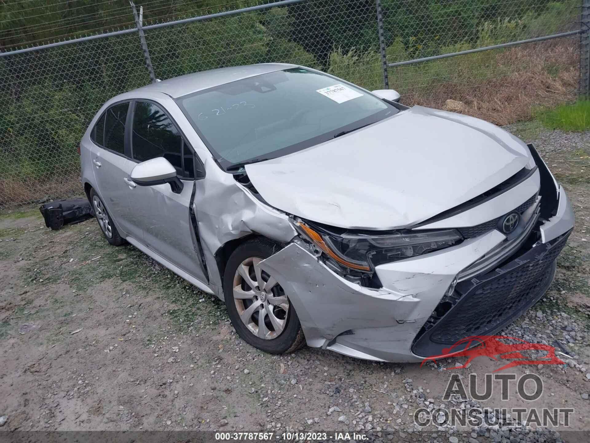 TOYOTA COROLLA 2020 - 5YFEPRAE4LP110348