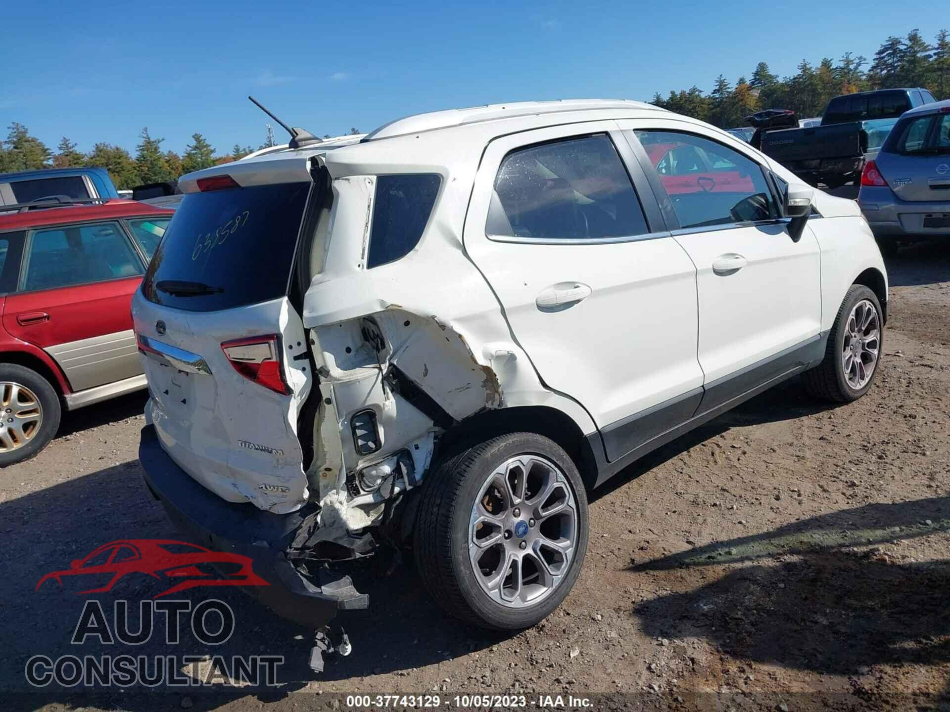 FORD ECOSPORT 2019 - MAJ6S3KL5KC281930