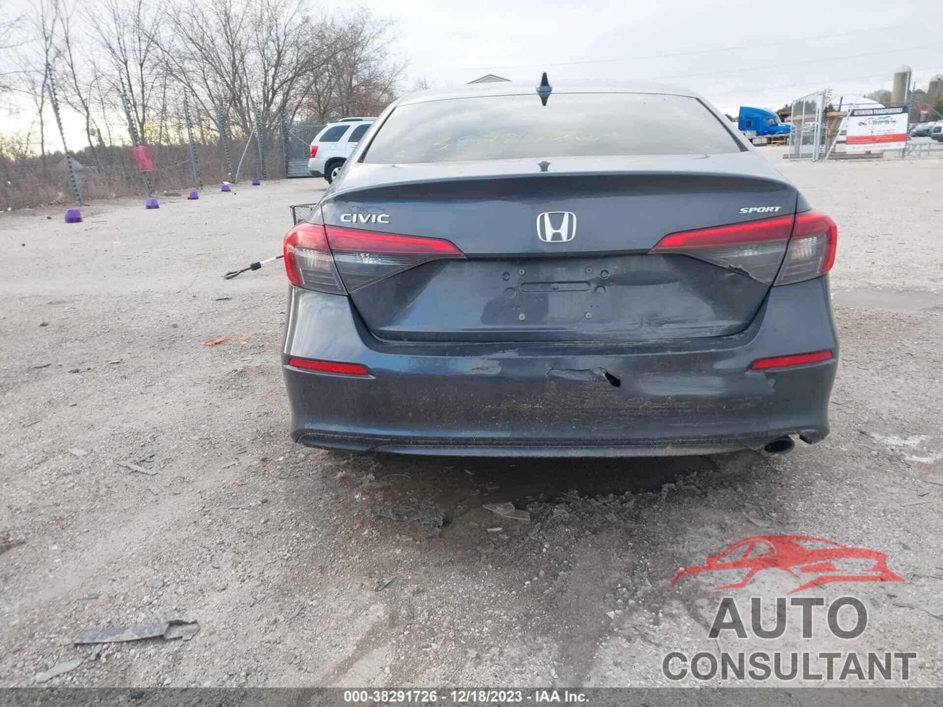 HONDA CIVIC 2022 - 2HGFE2F57NH538273