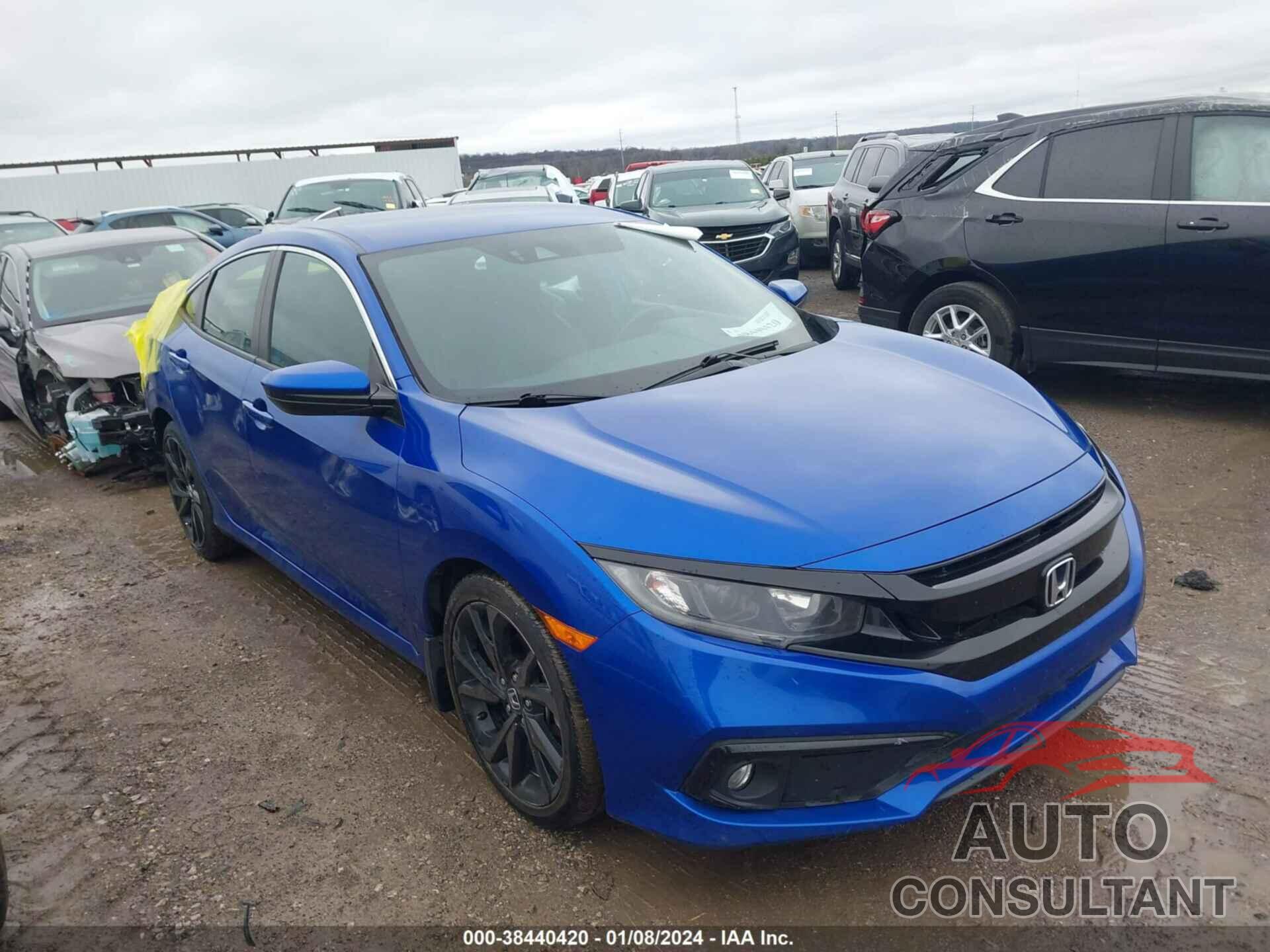 HONDA CIVIC 2019 - 19XFC2F87KE006432