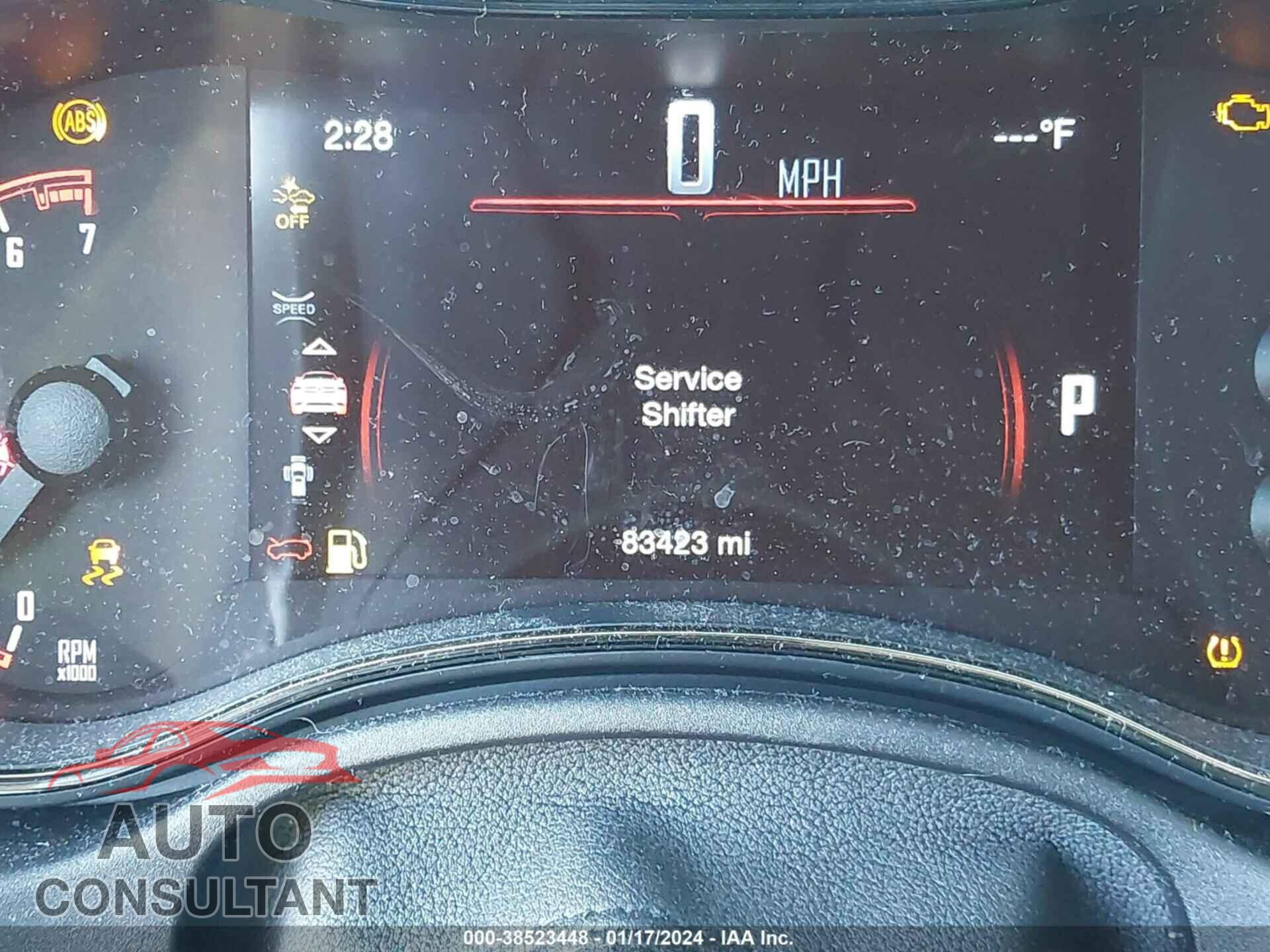 DODGE DURANGO 2018 - 1C4RDHDG9JC444799