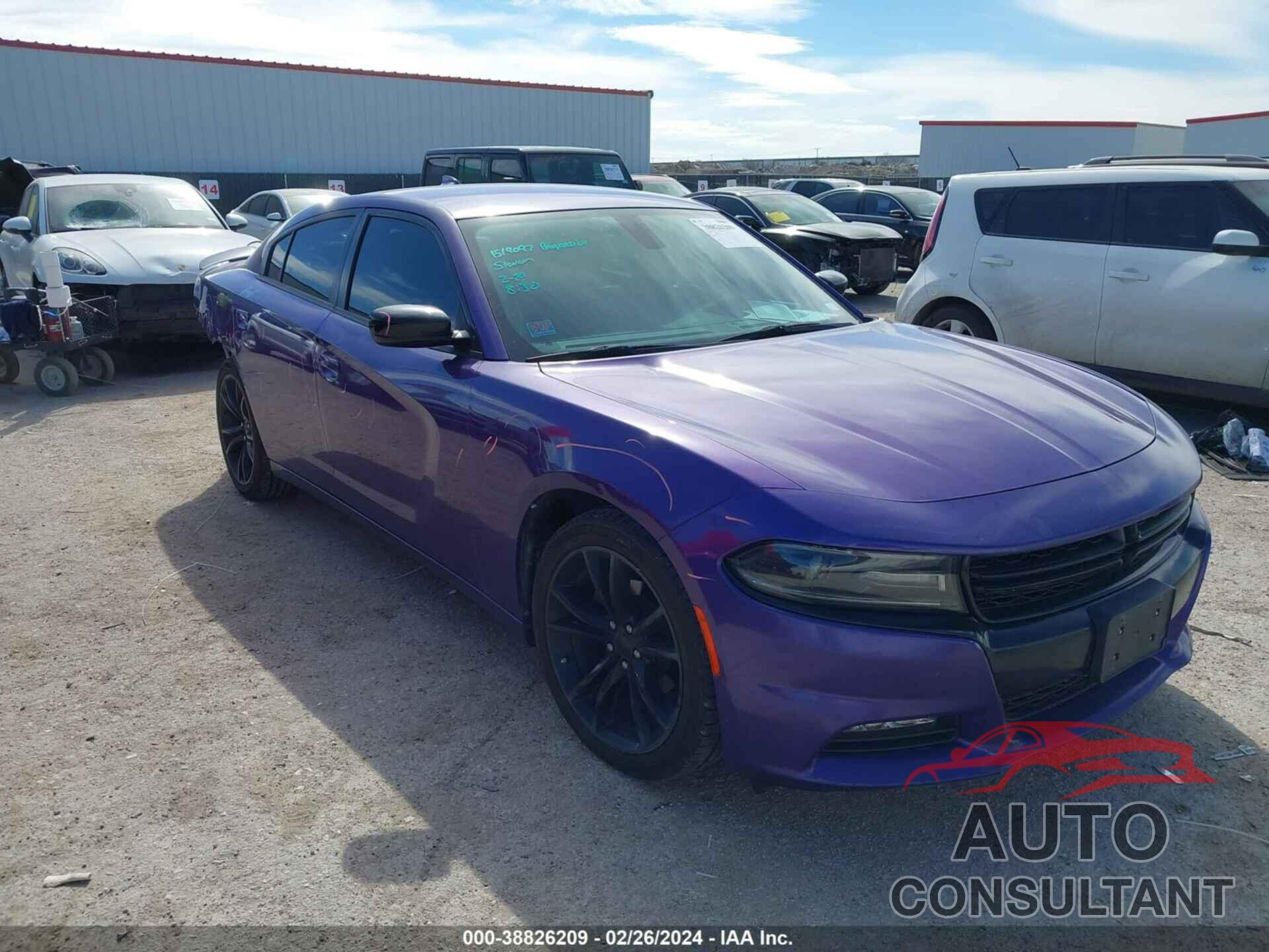 DODGE CHARGER 2016 - 2C3CDXHG0GH147005