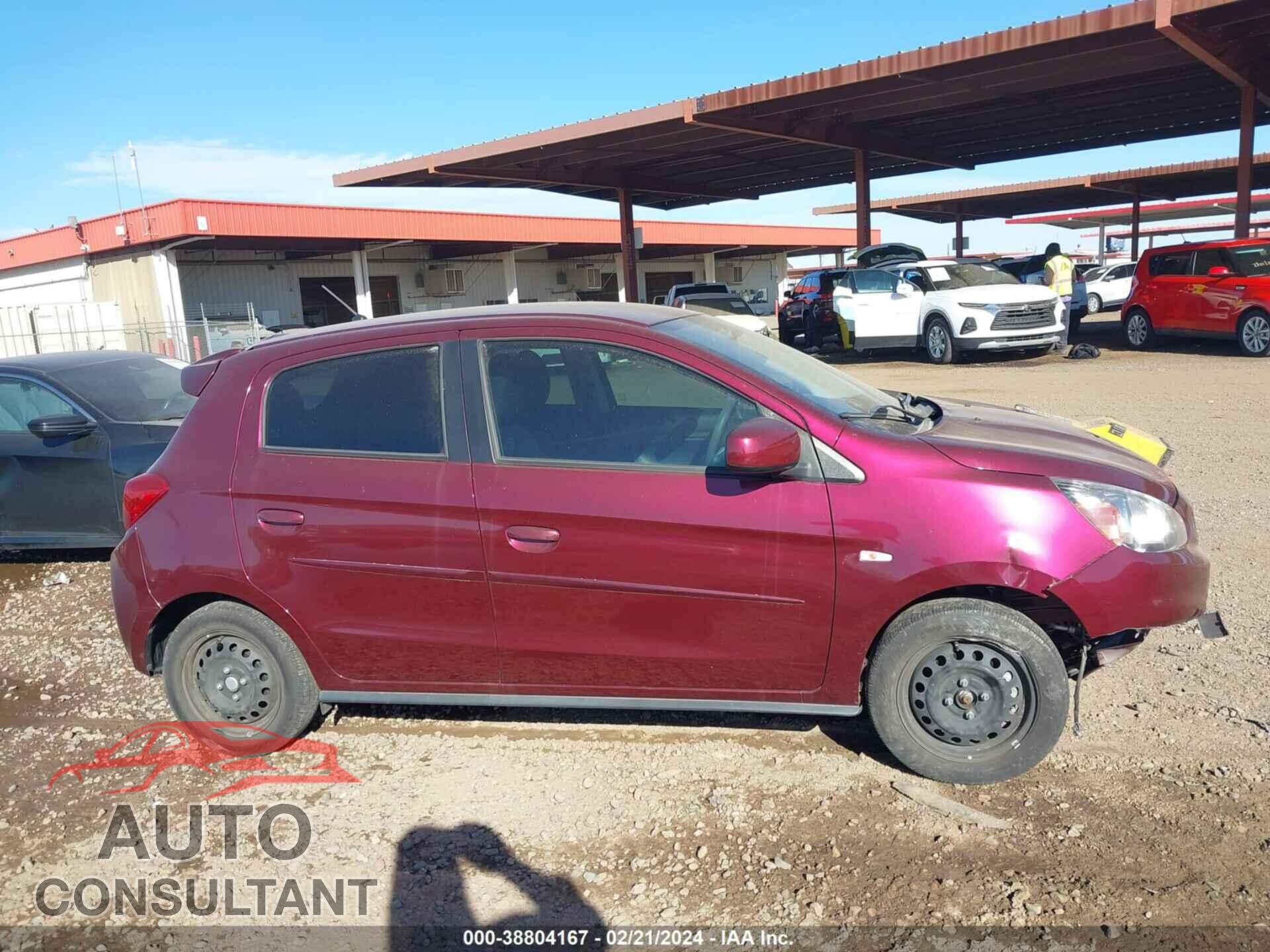 MITSUBISHI MIRAGE 2017 - ML32A3HJ5HH011919