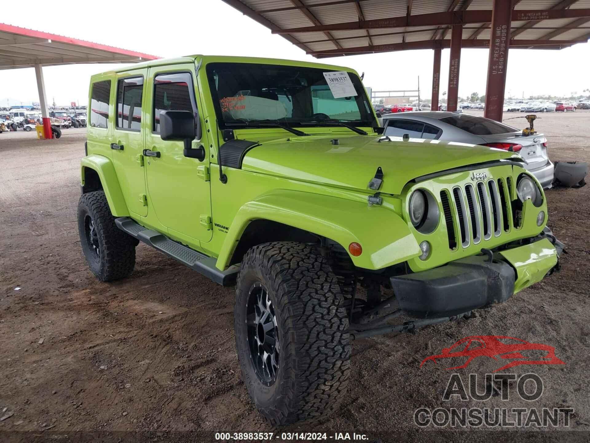 JEEP WRANGLER UNLIMITED 2016 - 1C4BJWEG6GL305915