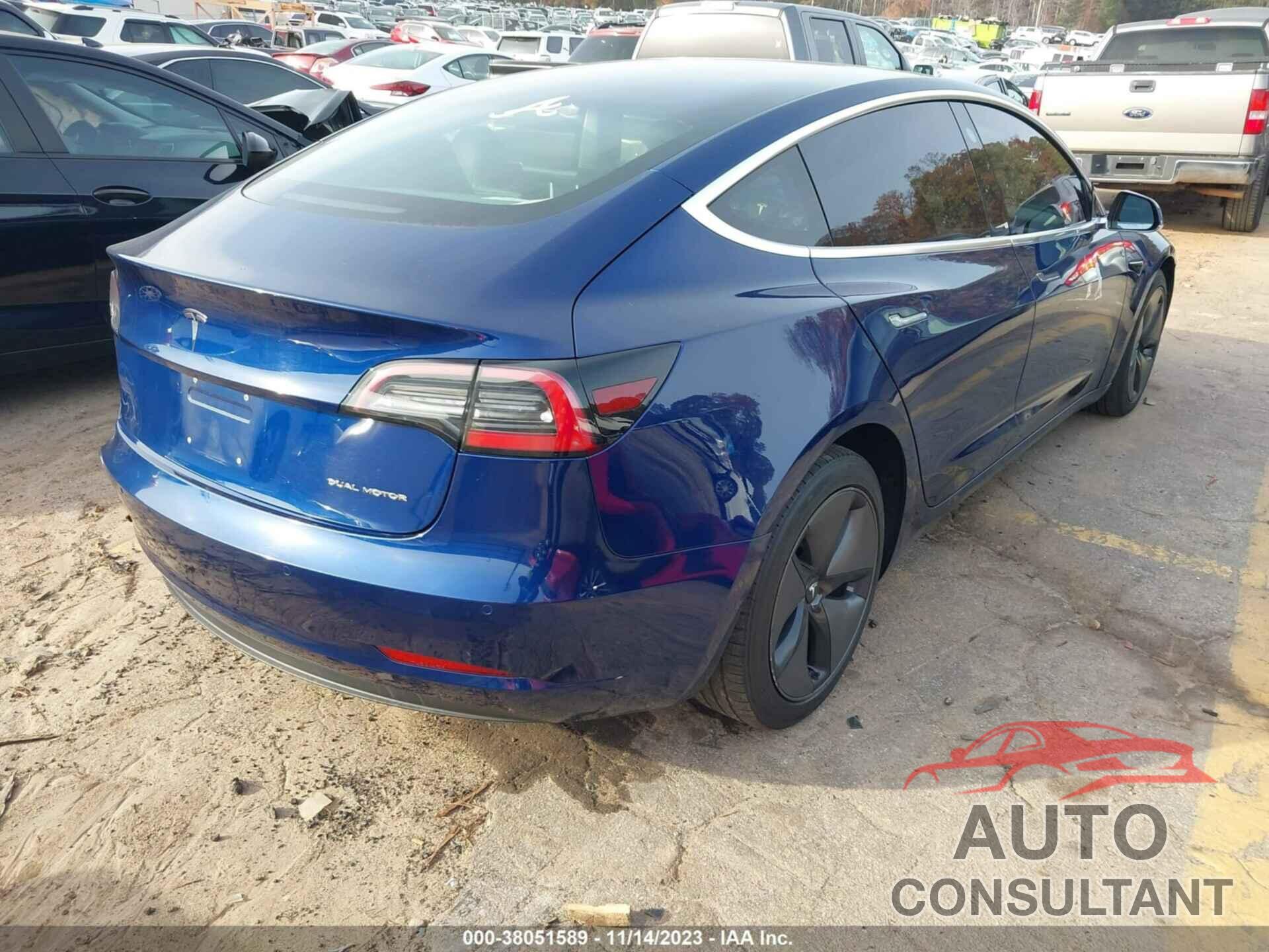 TESLA MODEL 3 2018 - 5YJ3E1EB5JF054217