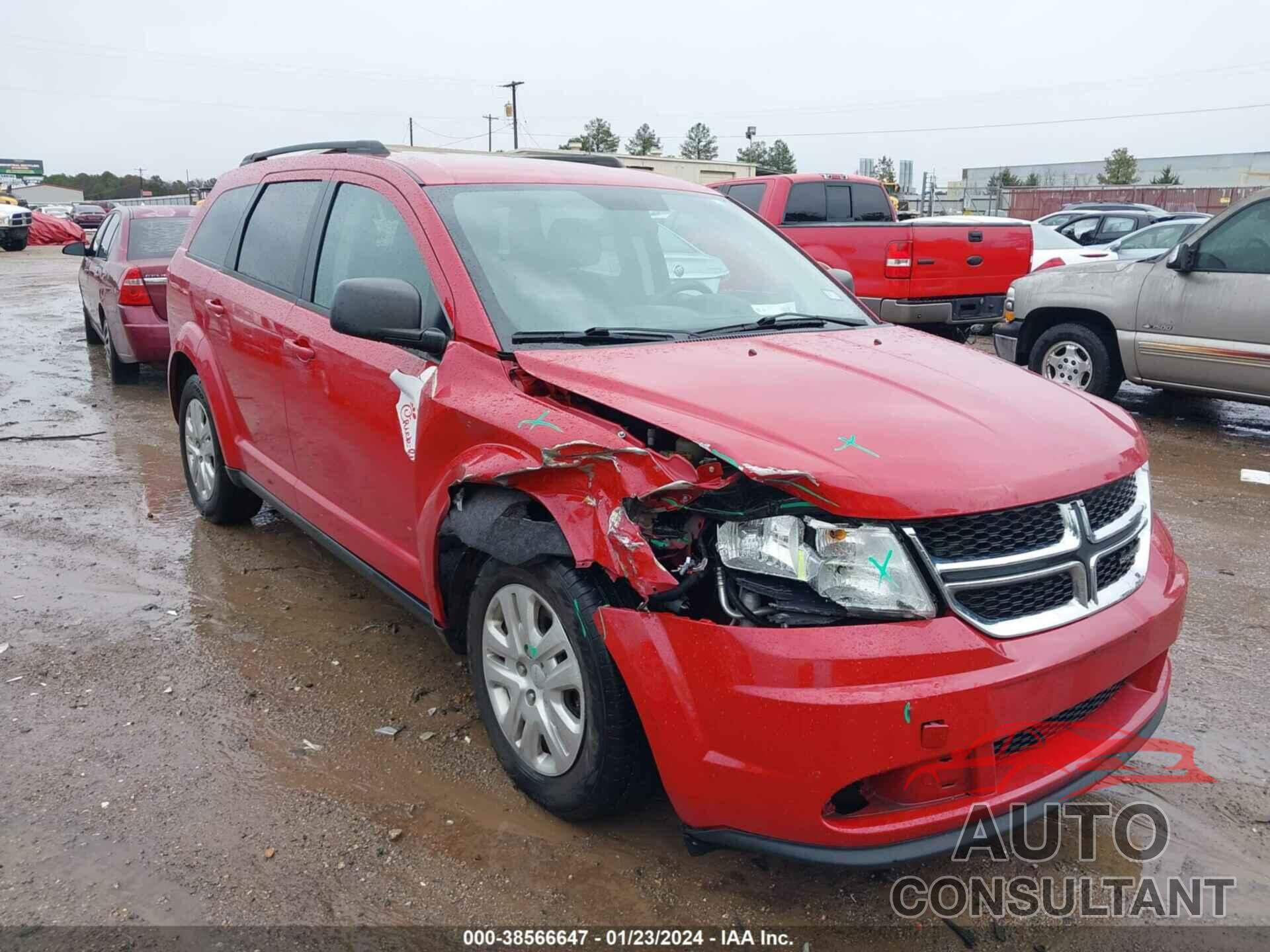 DODGE JOURNEY 2017 - 3C4PDCAB6HT504684