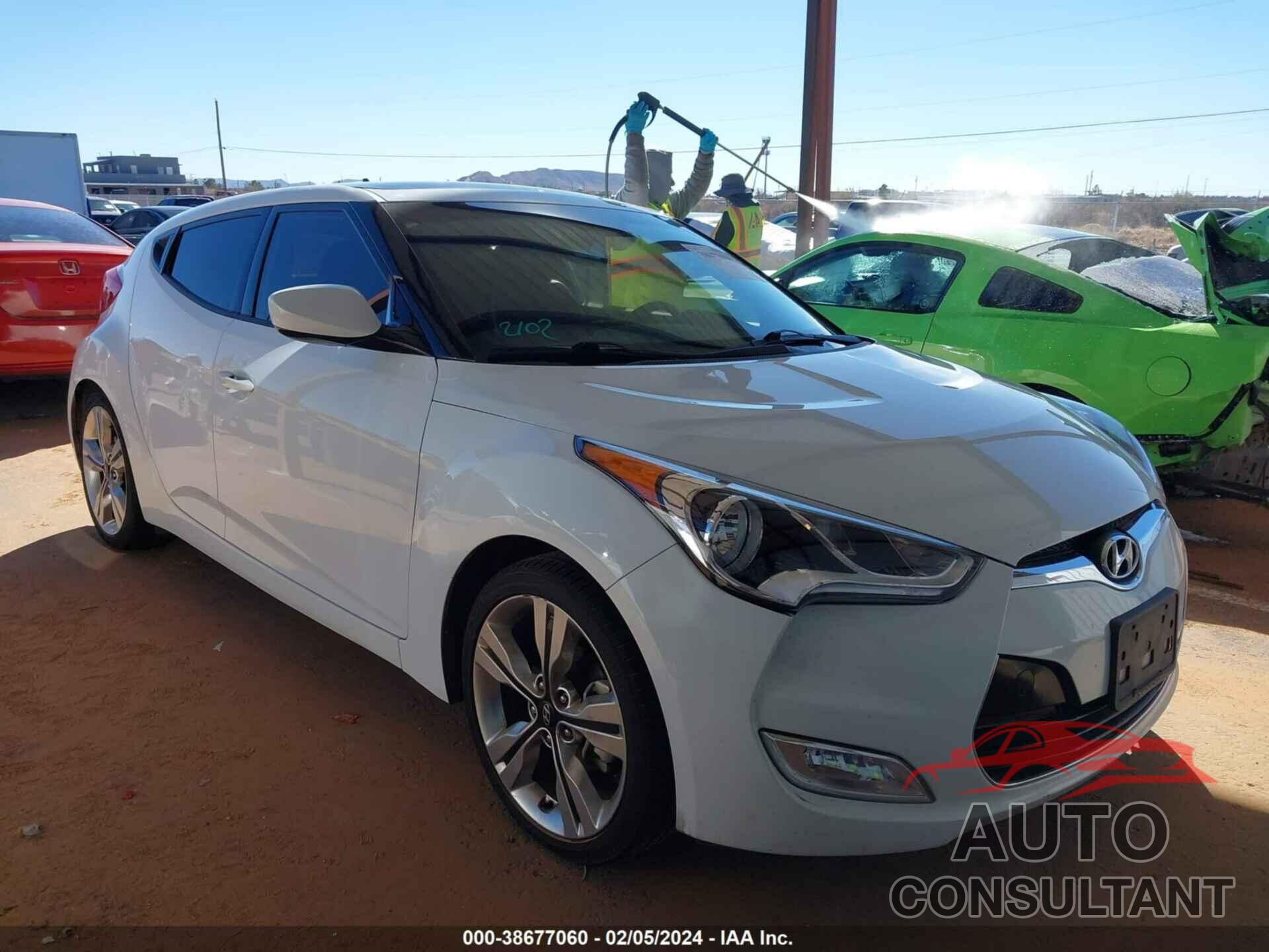 HYUNDAI VELOSTER 2016 - KMHTC6AD8GU297932