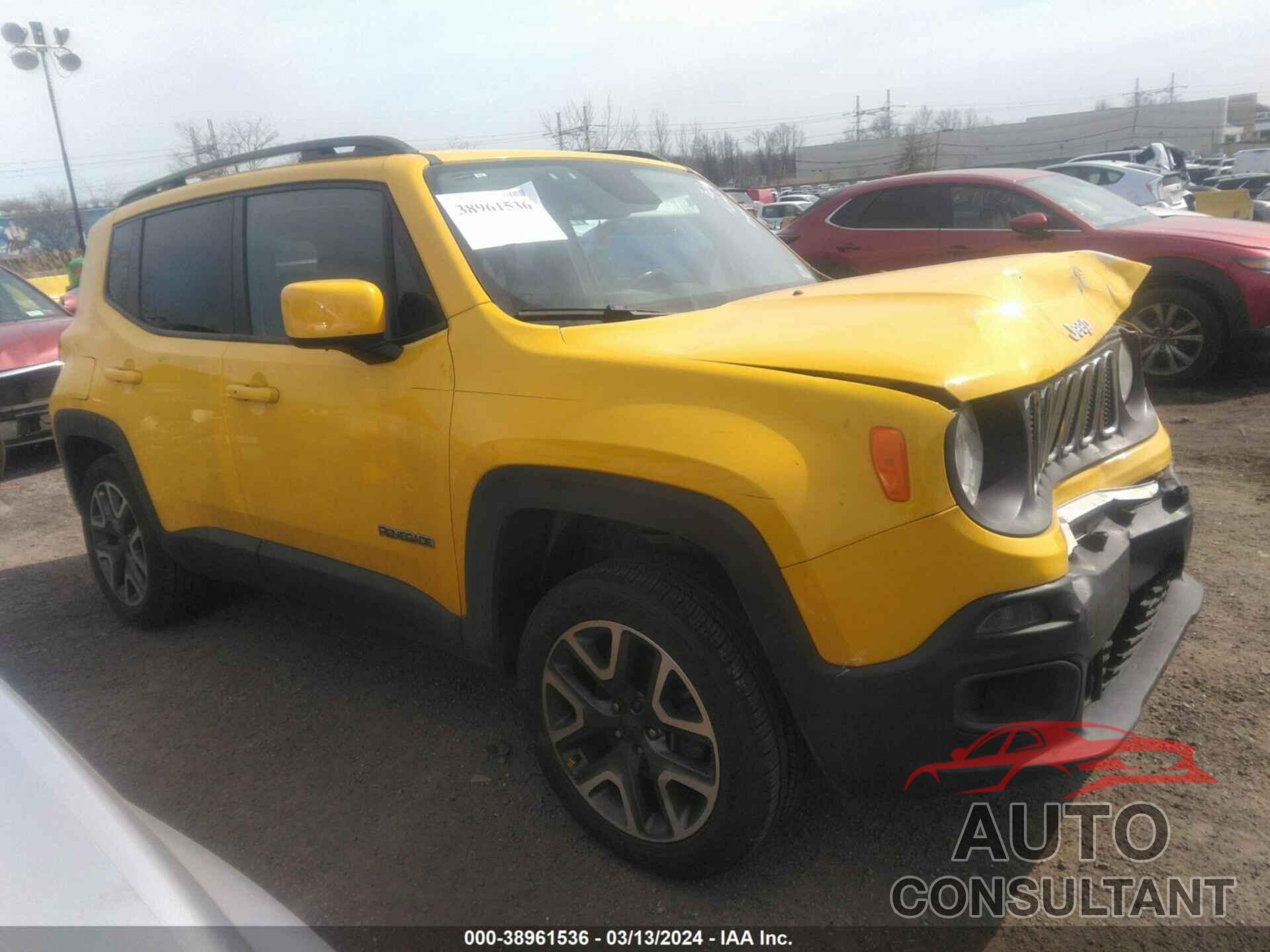 JEEP RENEGADE 2016 - ZACCJBBT4GPD83510