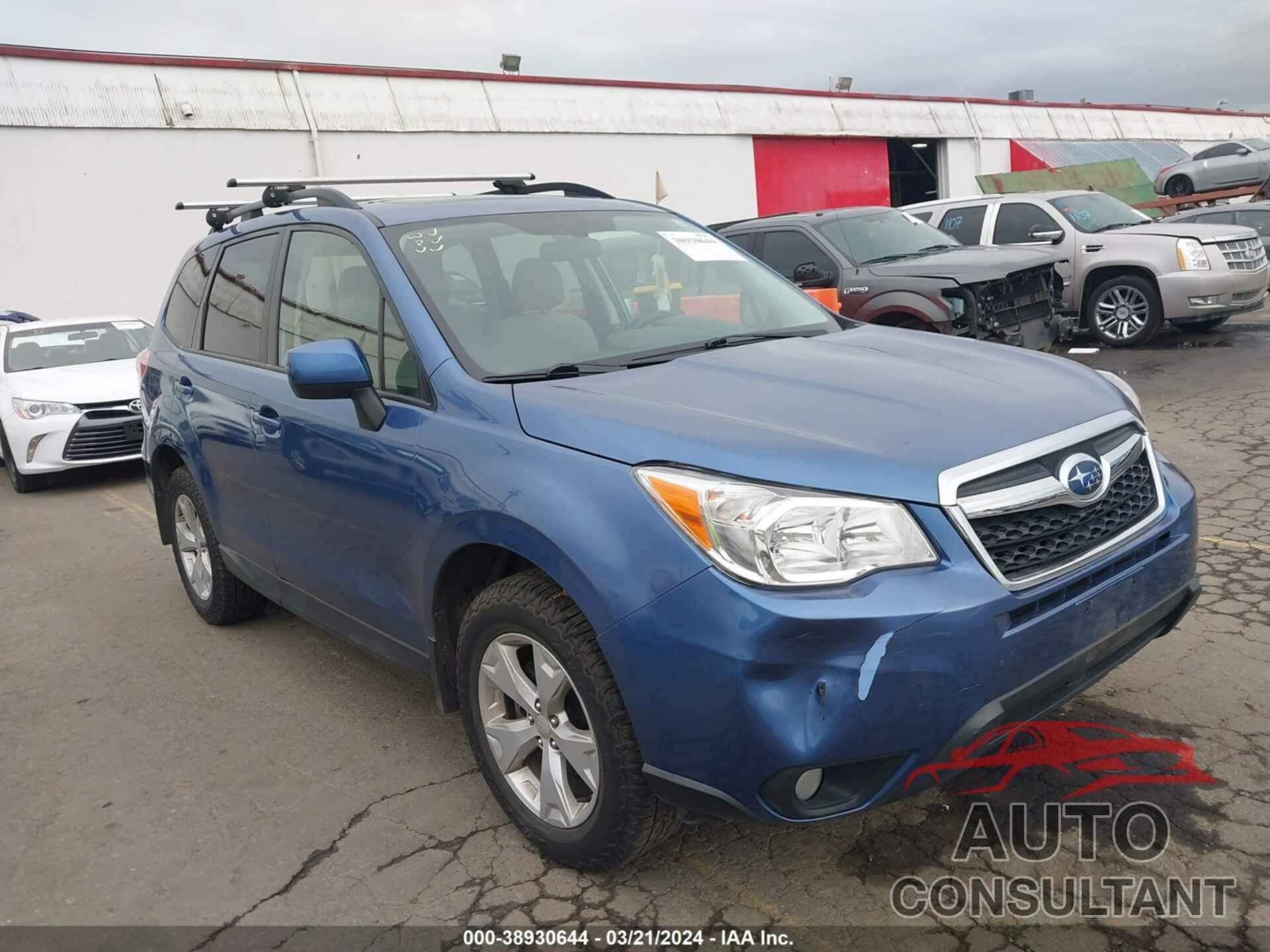 SUBARU FORESTER 2016 - JF2SJADC8GH452310