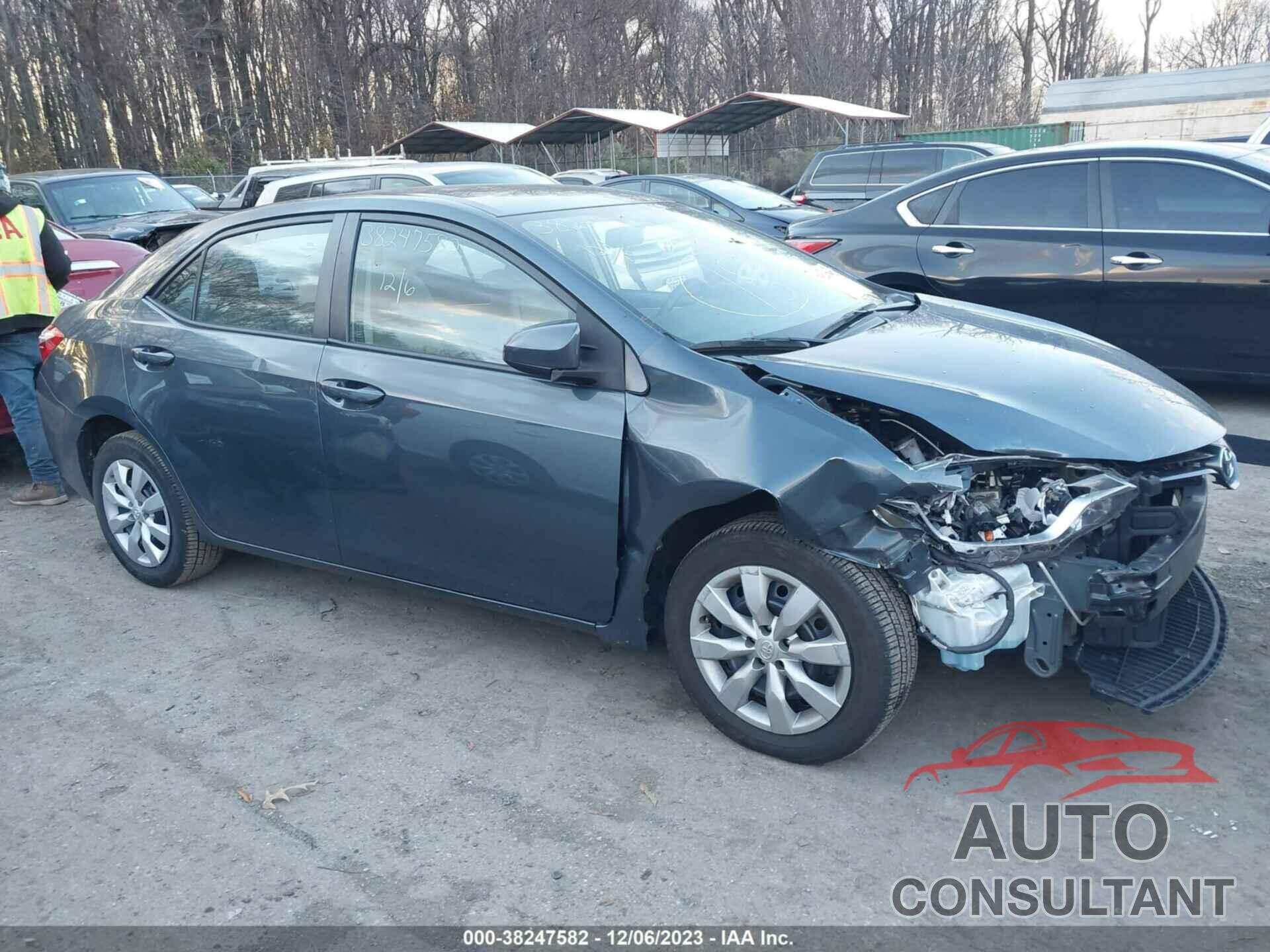 TOYOTA COROLLA 2016 - 2T1BURHE7GC505535