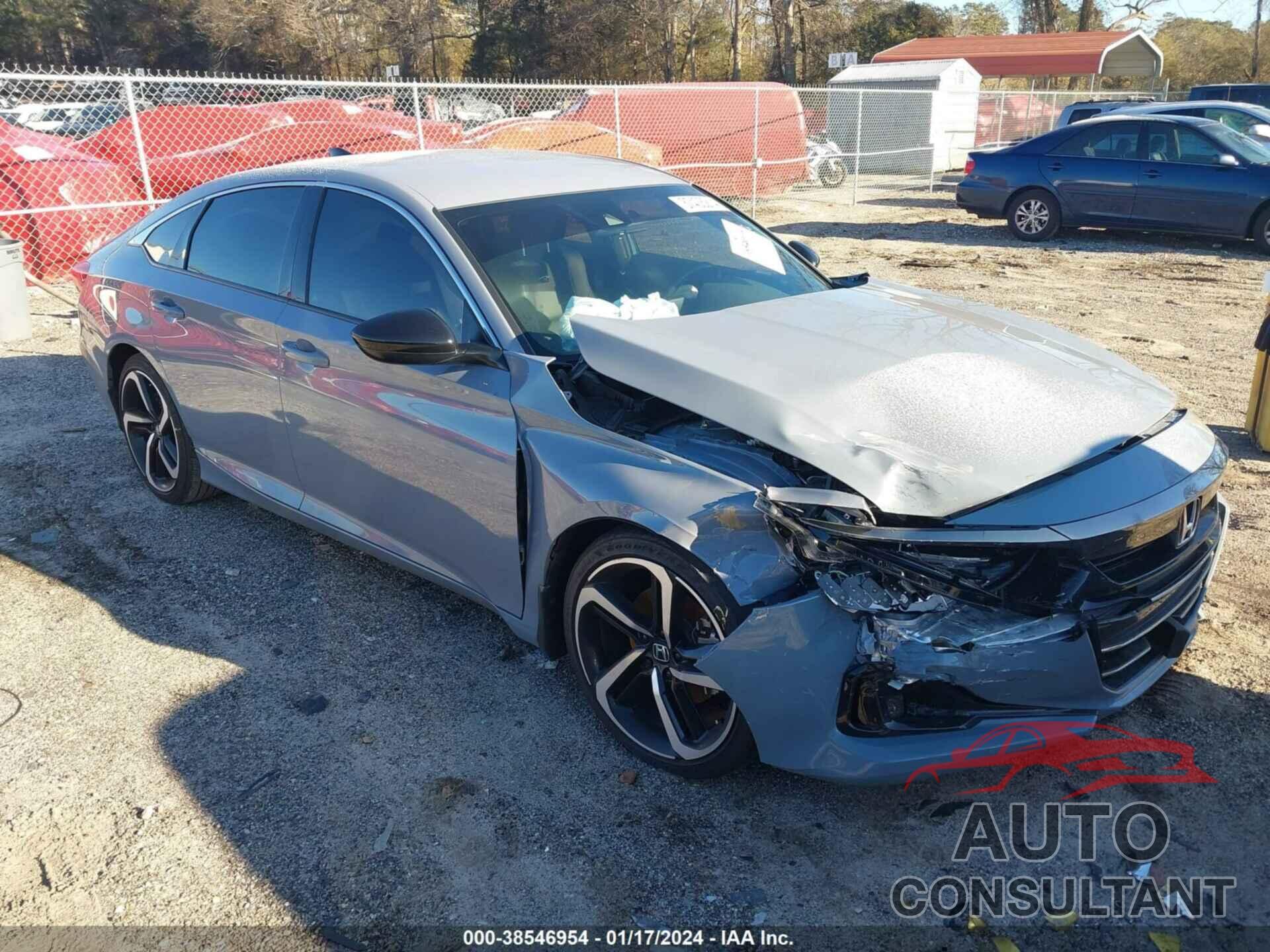 HONDA ACCORD 2021 - 1HGCV1F33MA010576