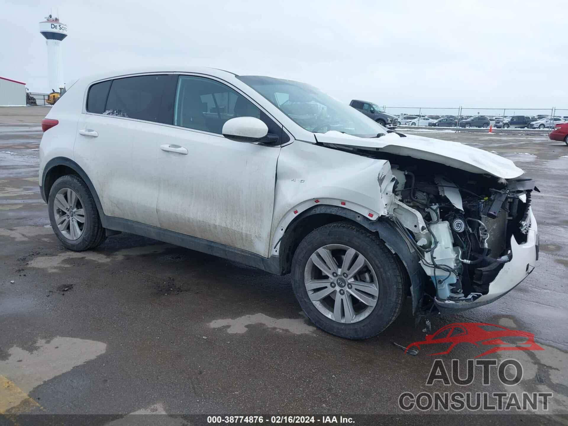 KIA SPORTAGE 2017 - KNDPMCAC1H7117411