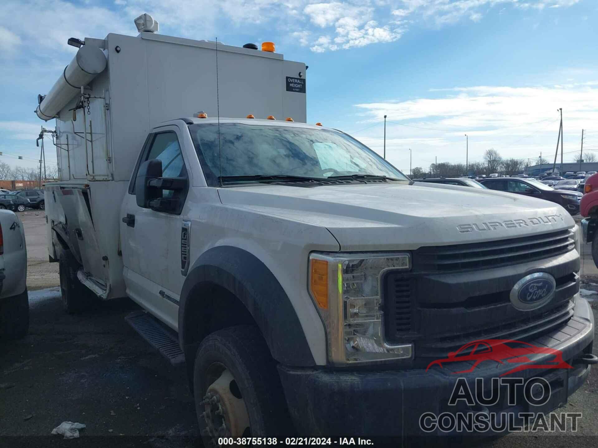 FORD F-550 CHASSIS 2017 - 1FDUF5GT4HED72500