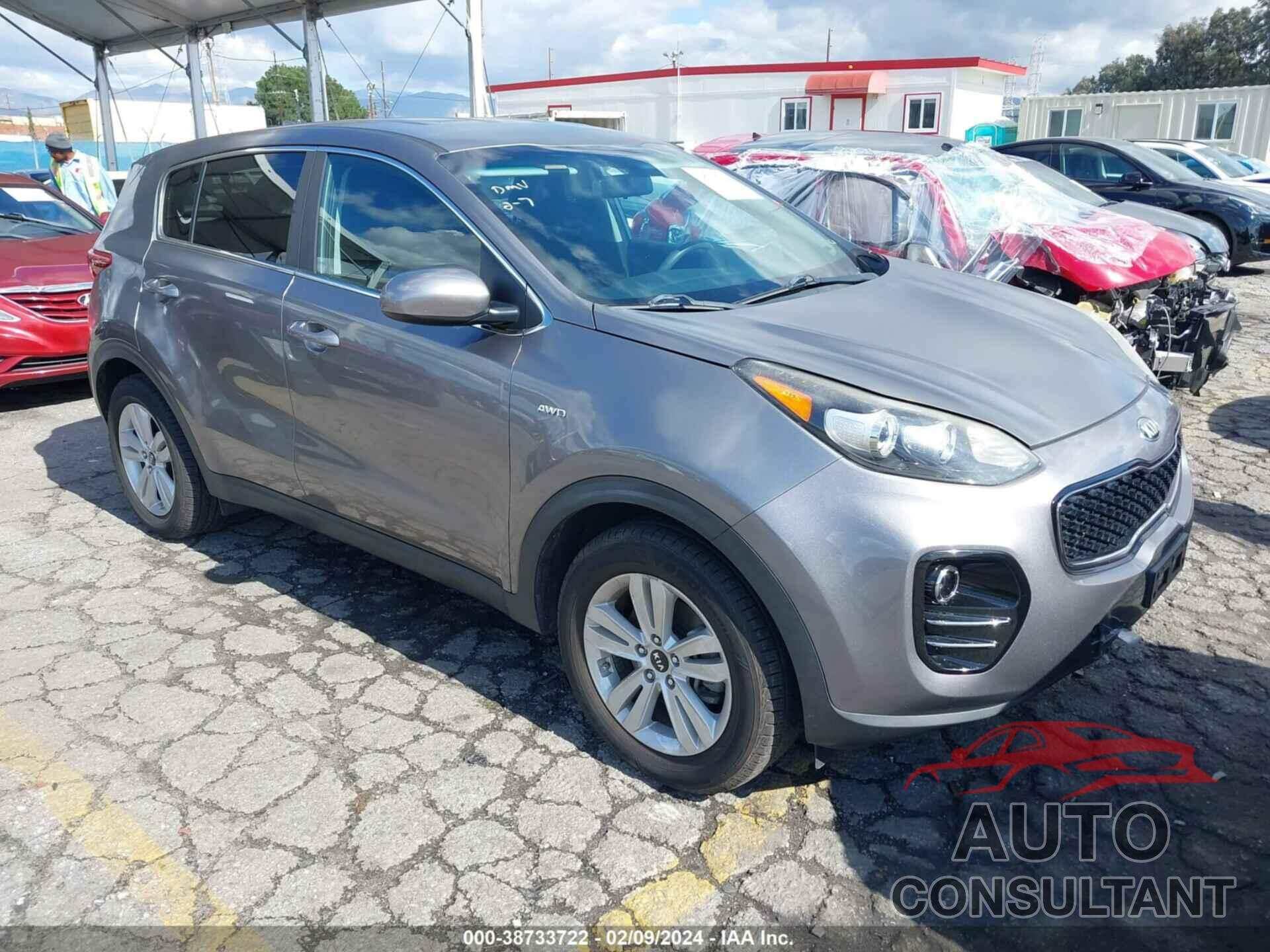 KIA SPORTAGE 2017 - KNDPMCACXH7293910
