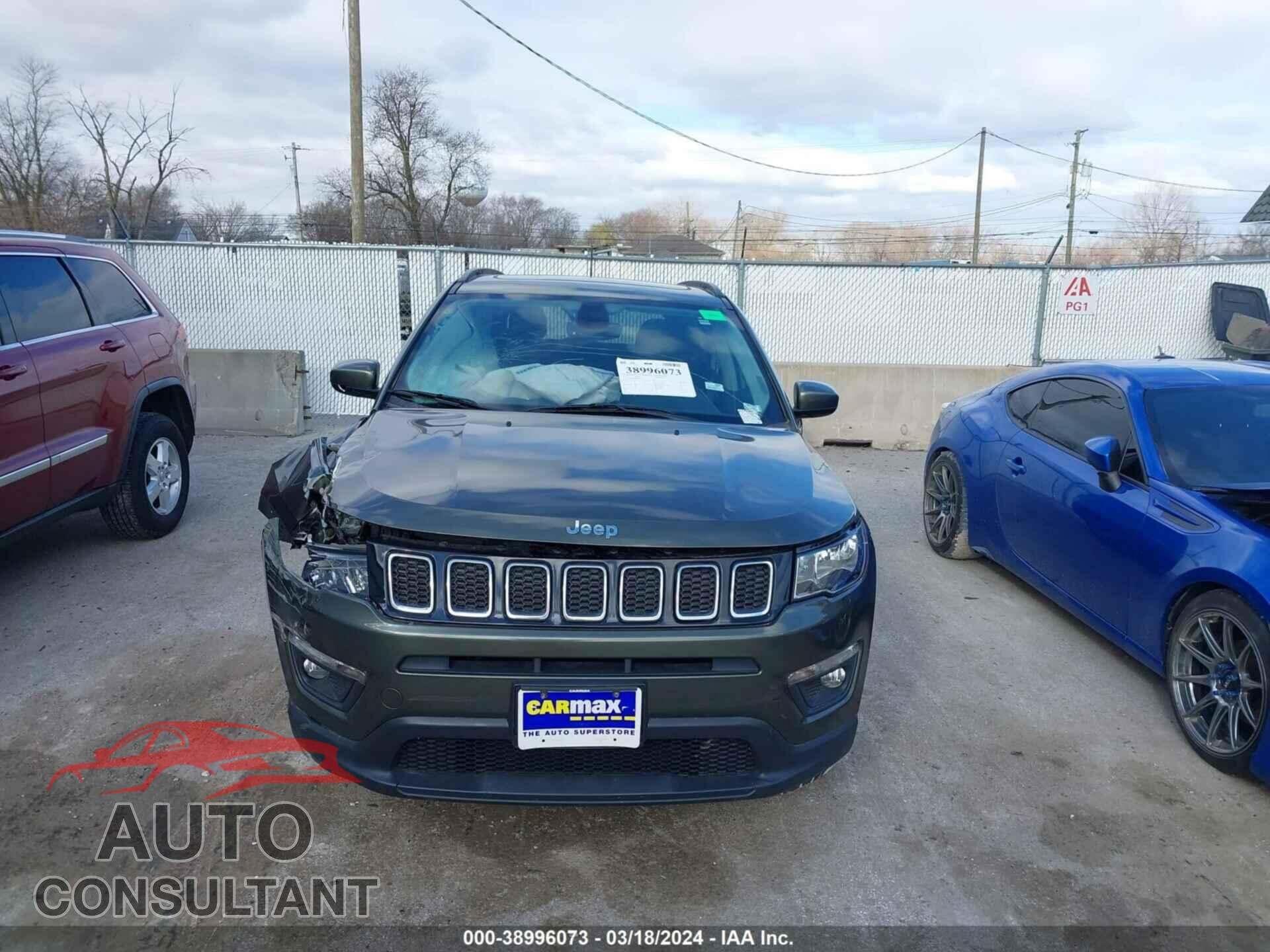 JEEP COMPASS 2017 - 3C4NJDBB0HT657131