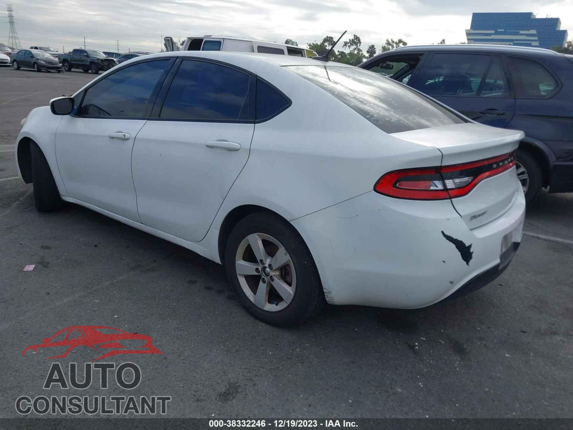 DODGE DART 2015 - 1C3CDFBB5FD344576